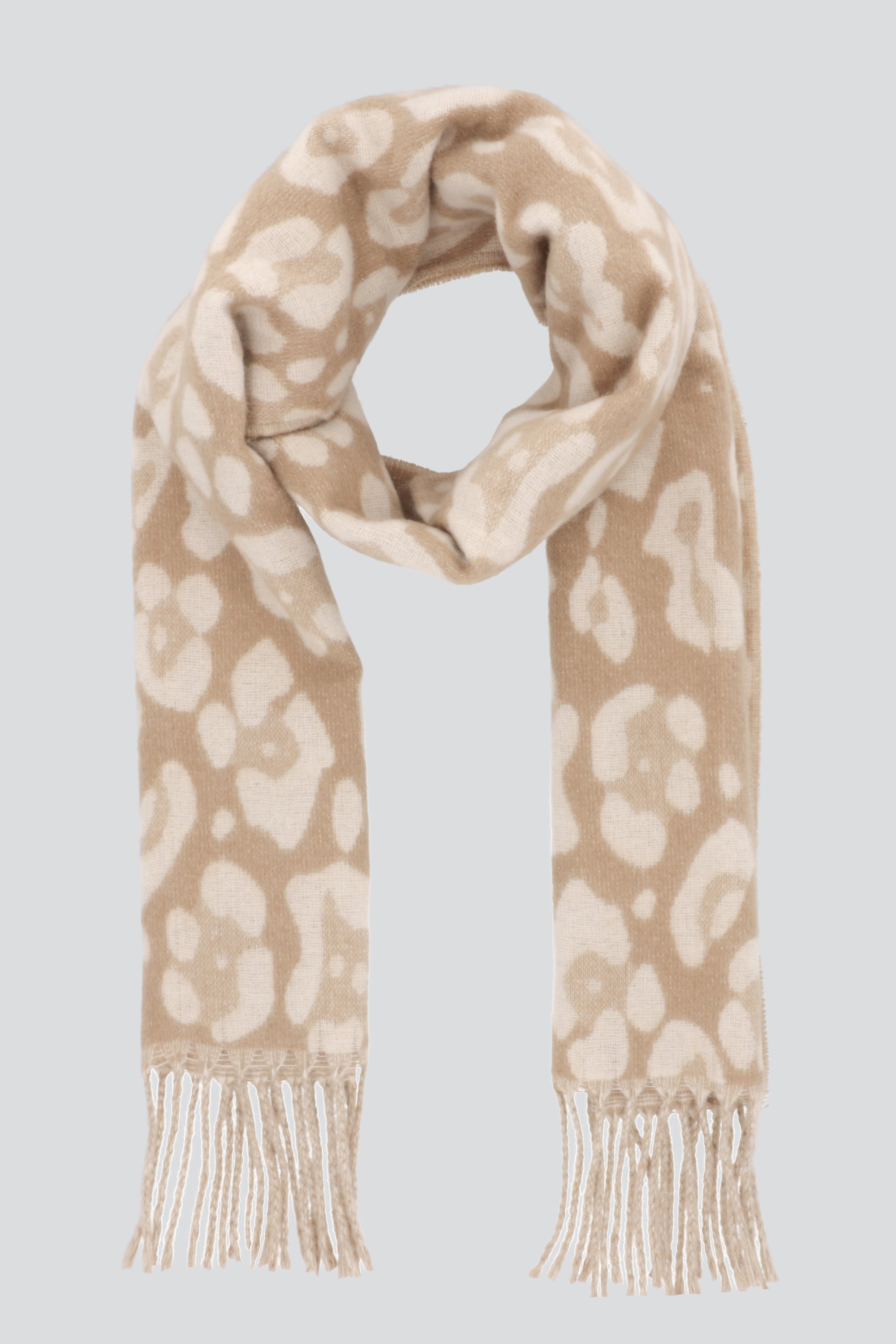 Bufanda animal print BEIGE