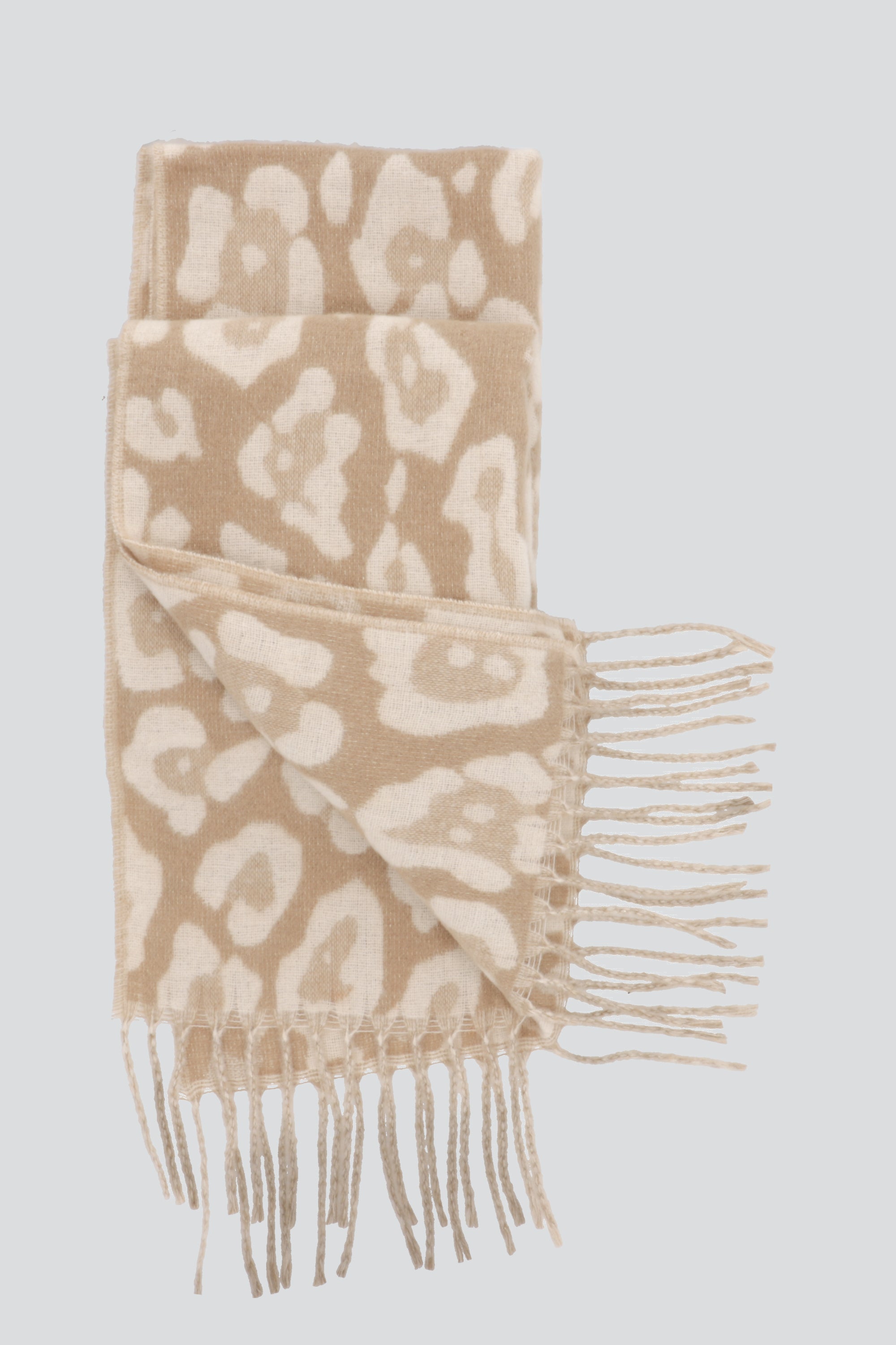 Bufanda animal print BEIGE