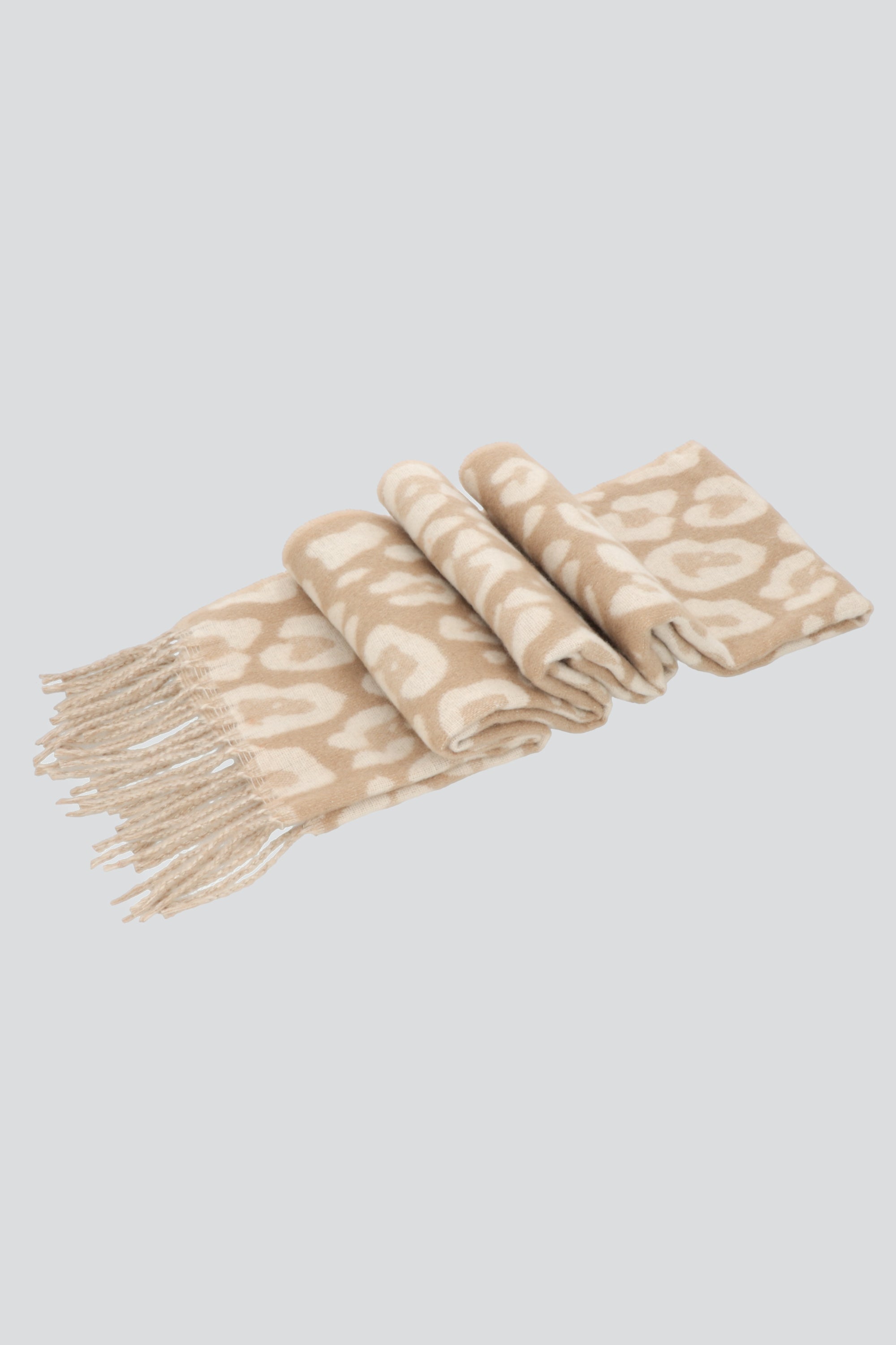 Bufanda animal print BEIGE