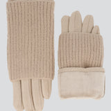 Guantes manga tejida
