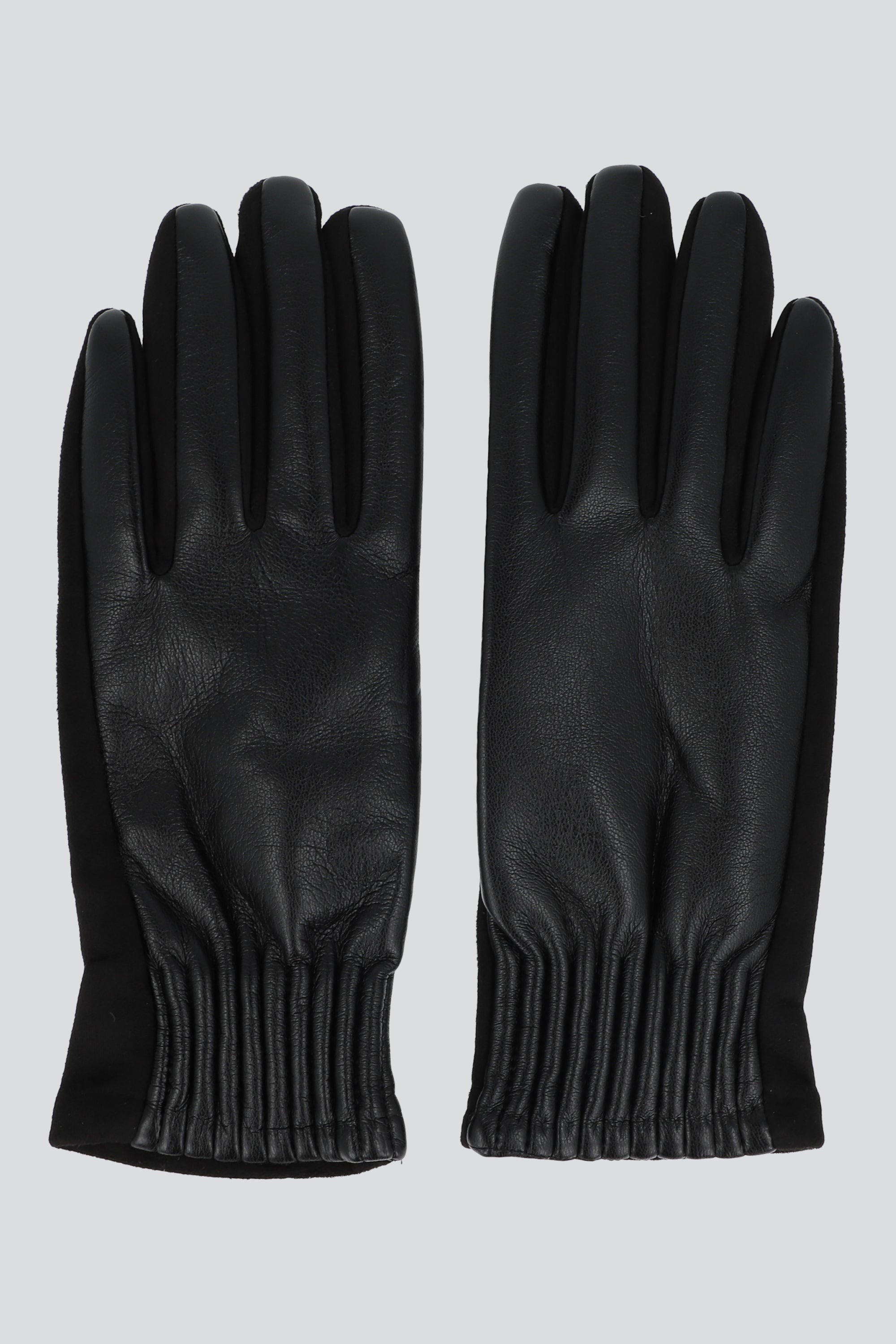 Guantes reverso PU NEGRO