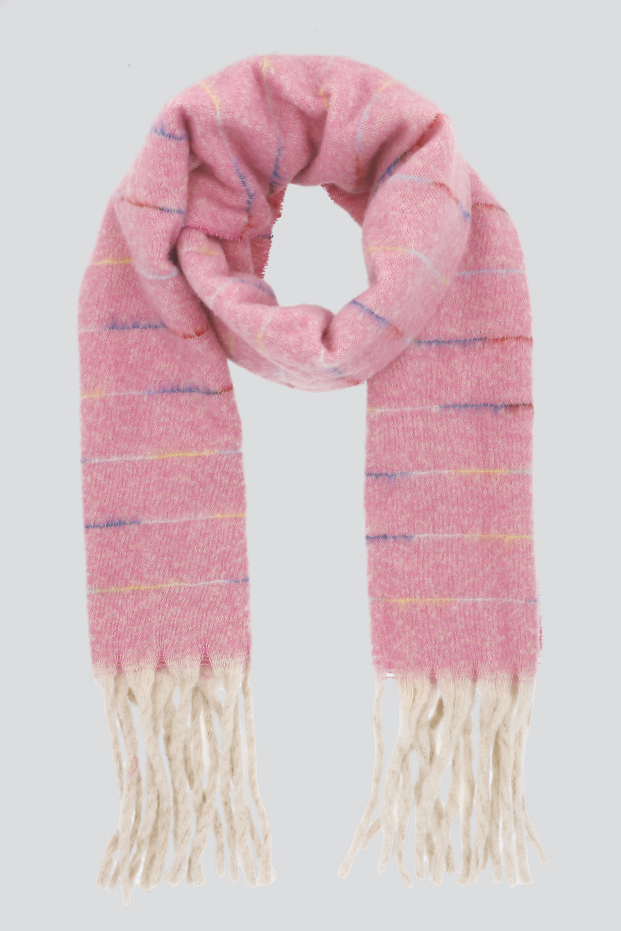 Bufanda rayas multi ROSA