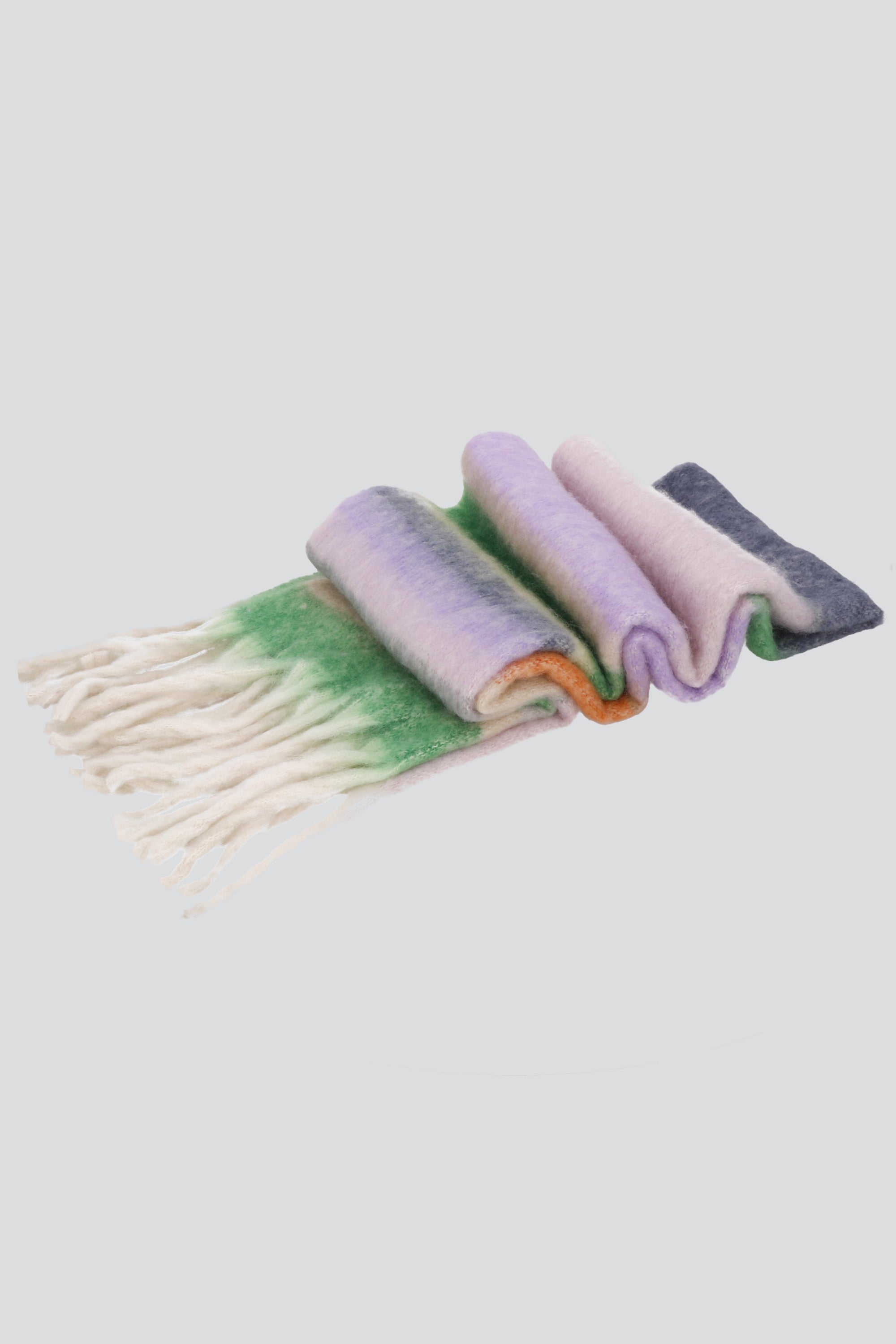 Bufanda multicolores MORADO