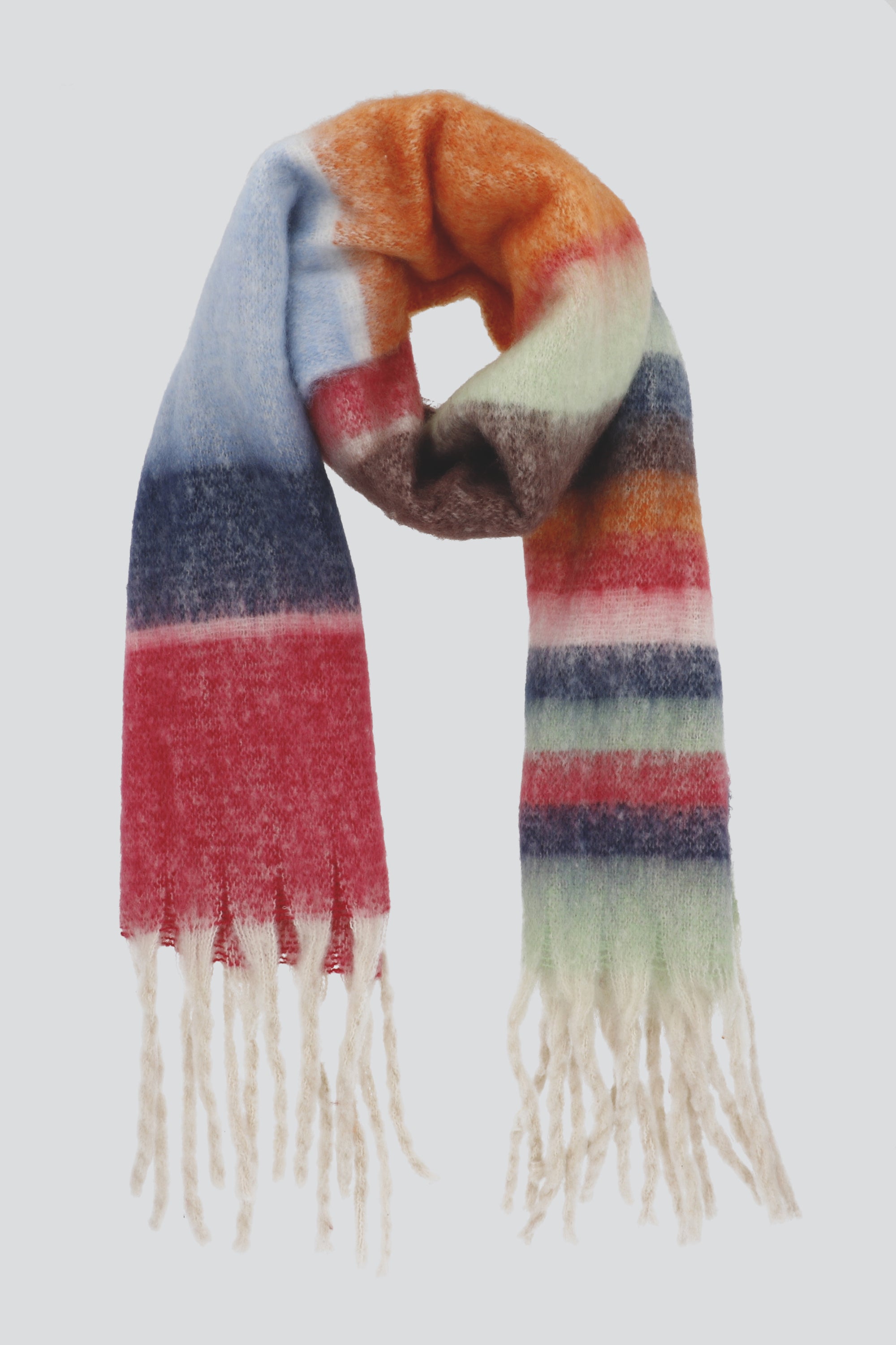 Bufanda multicolores VERDE