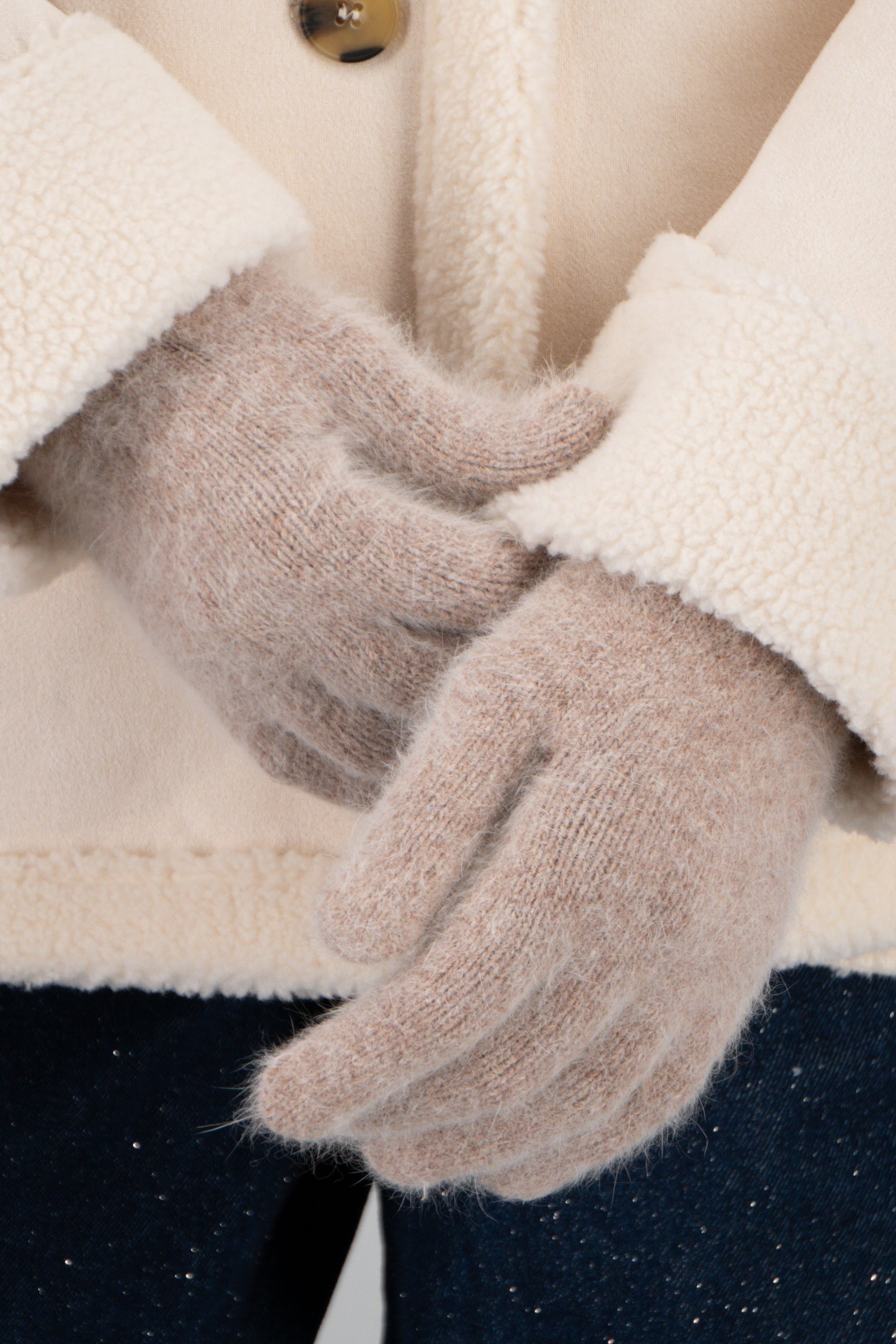 Guantes jaspe suave GRIS