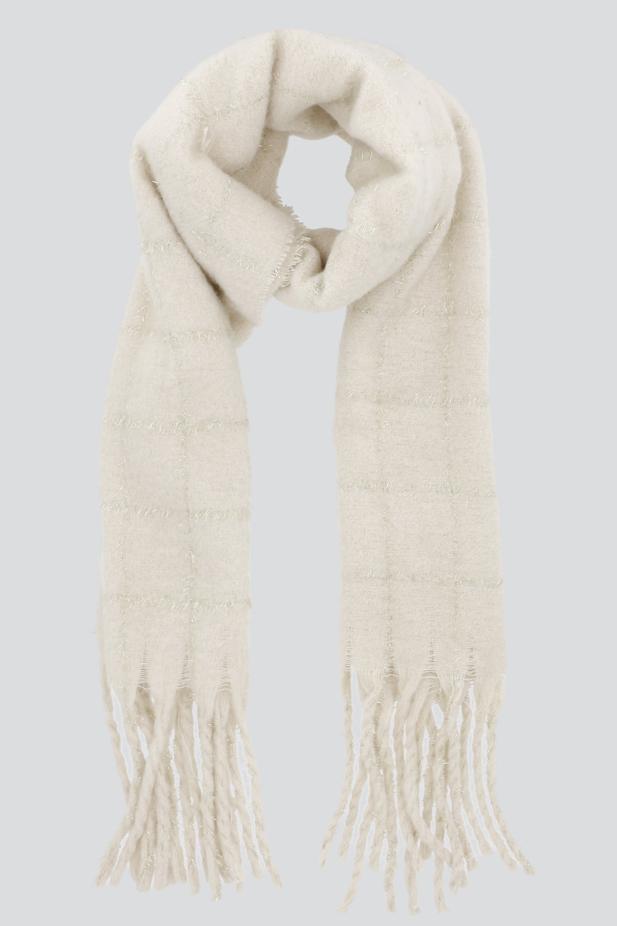 Bufanda lineas horizontal BEIGE