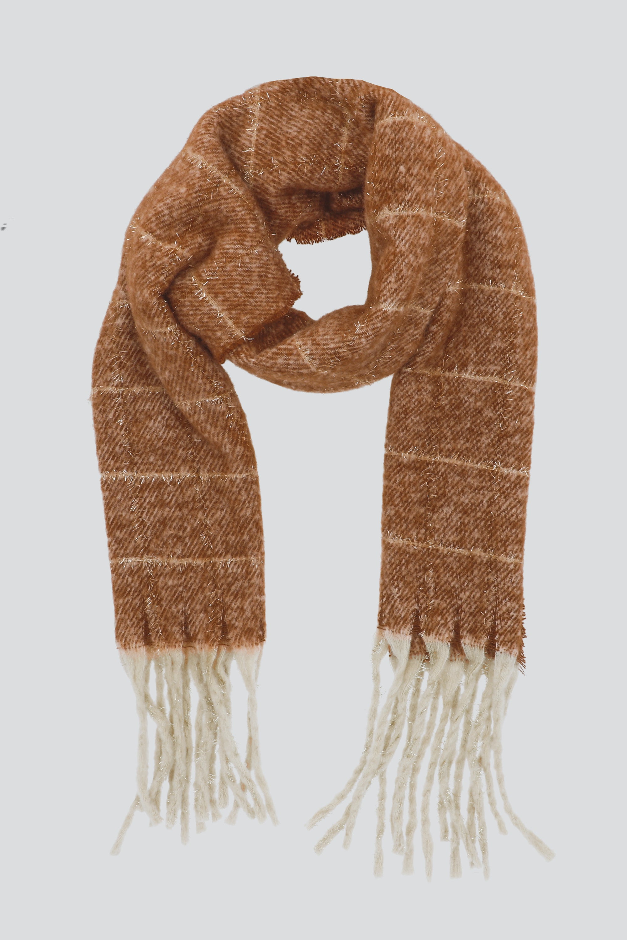 Bufanda lineas horizontal CAFE