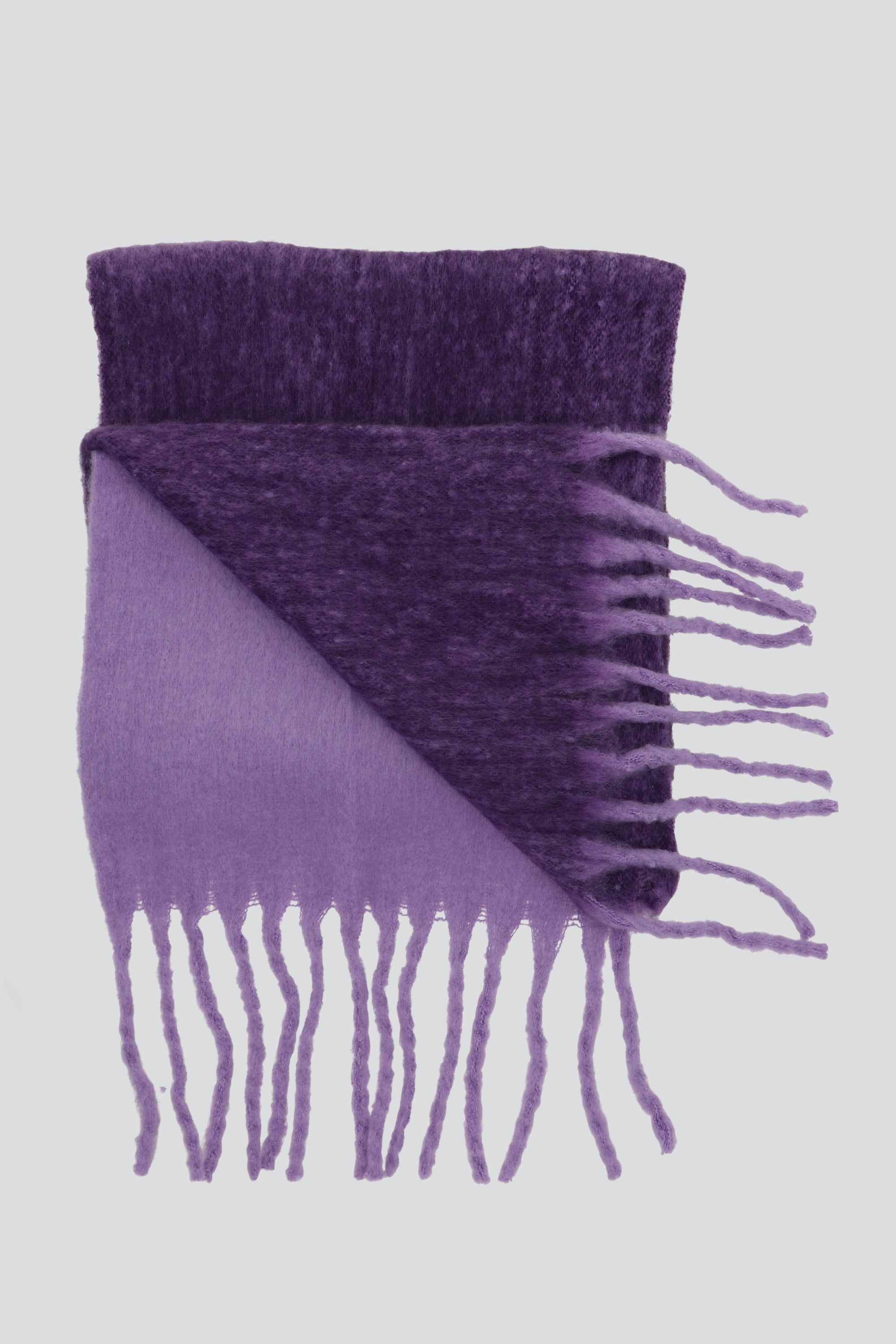 Bufanda color contraste MORADO