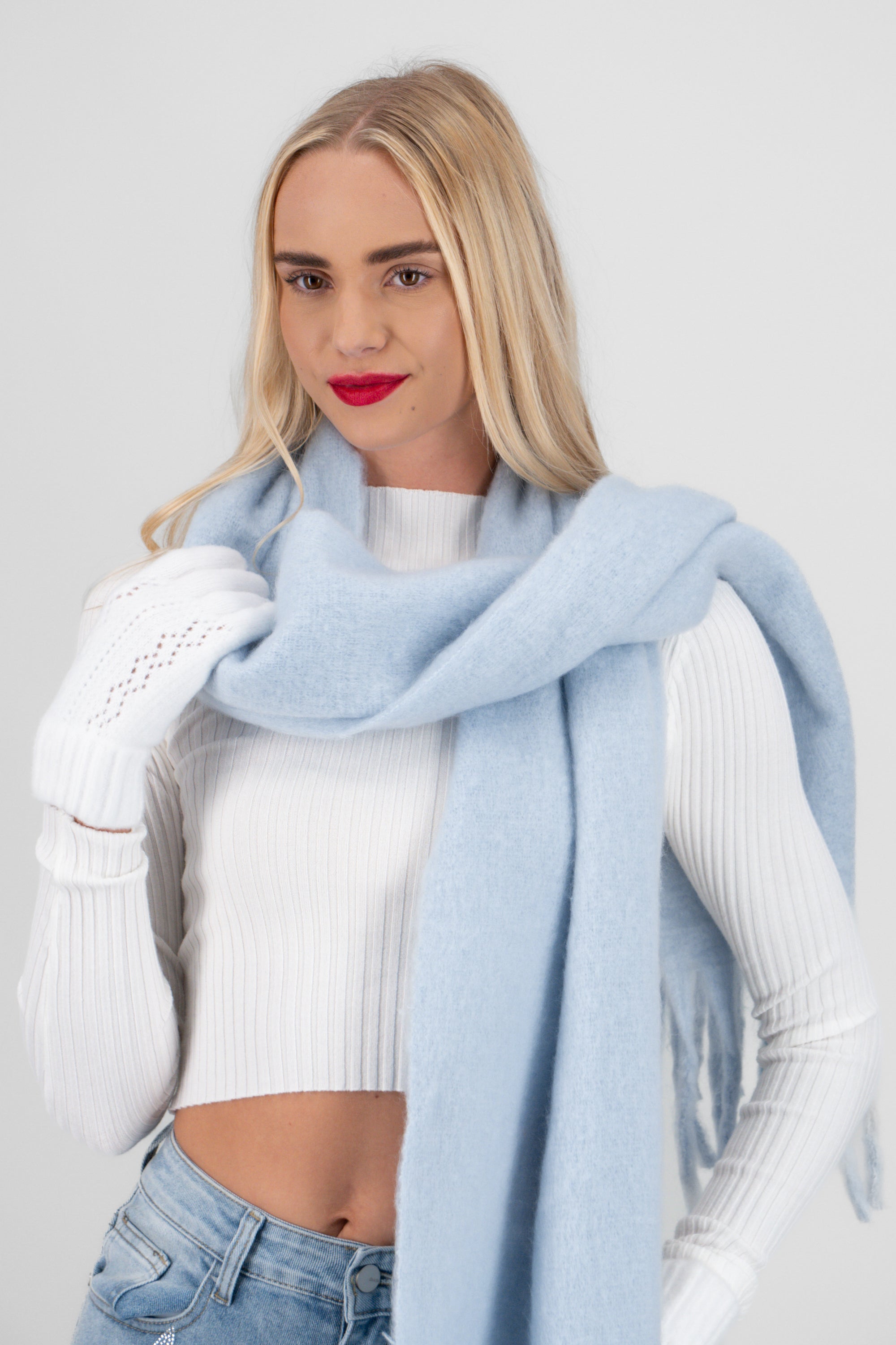 Bufanda sencilla color AZUL