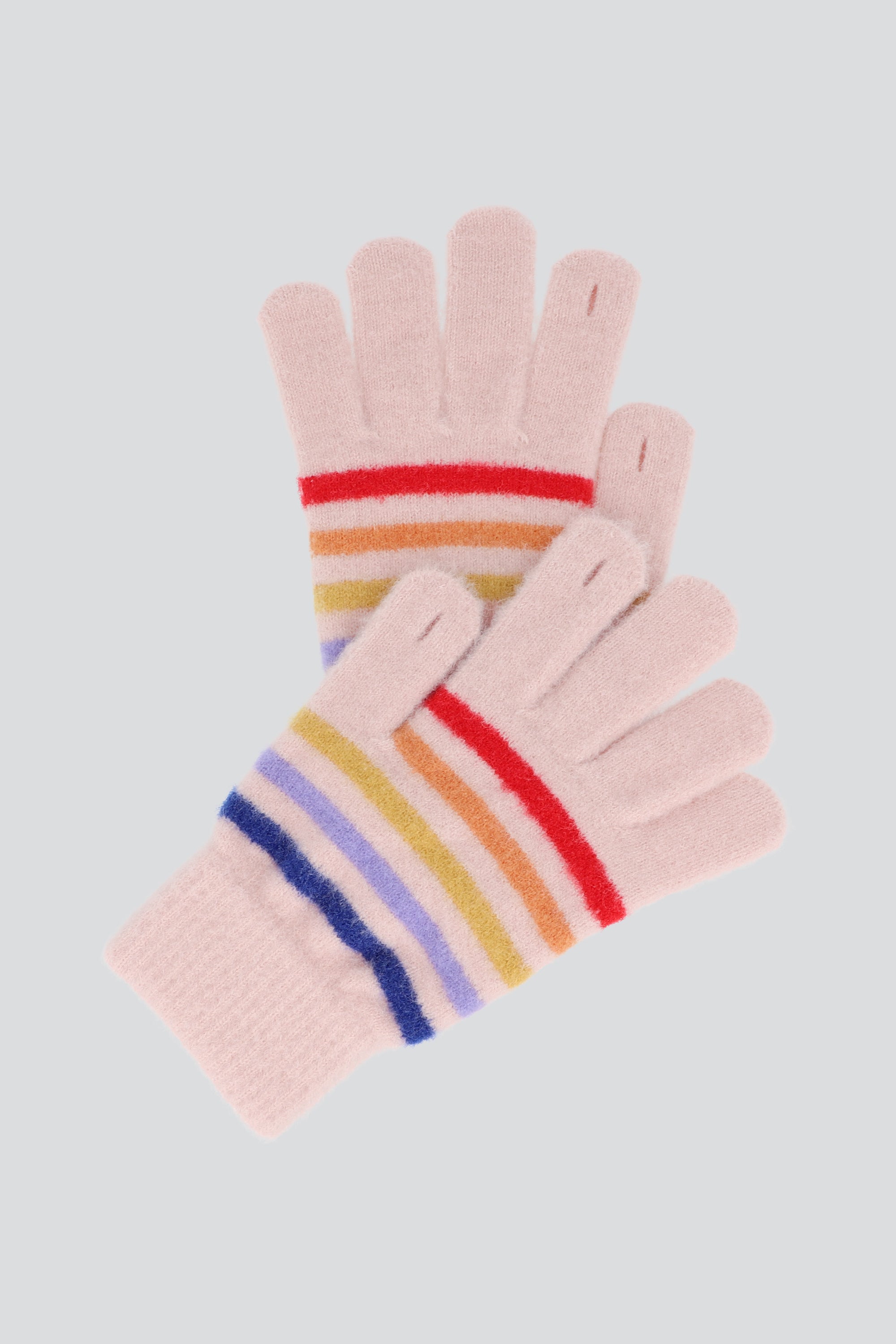 Guantes lineas multicolor ROSA