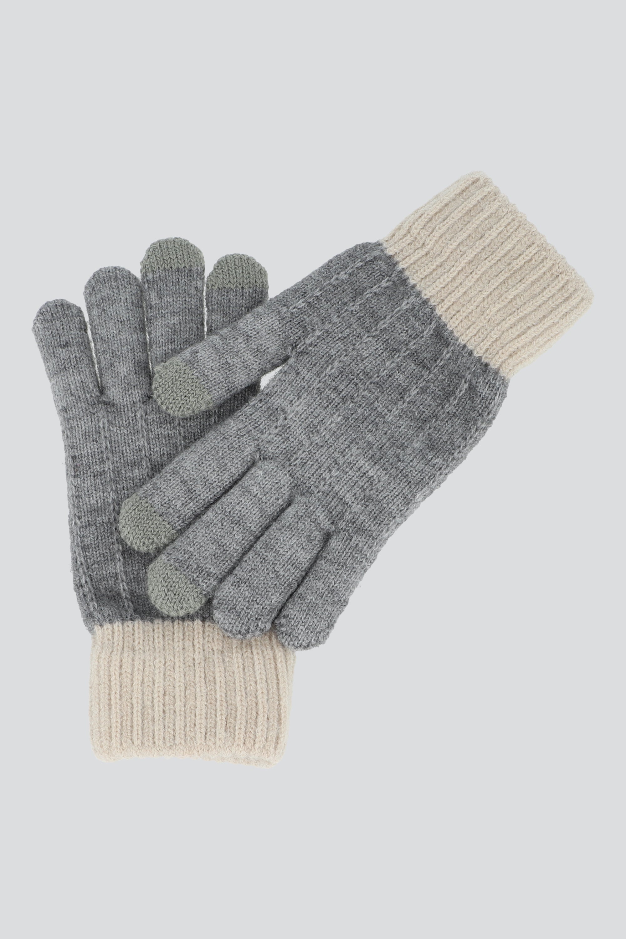 Guantes manga contraste GRIS