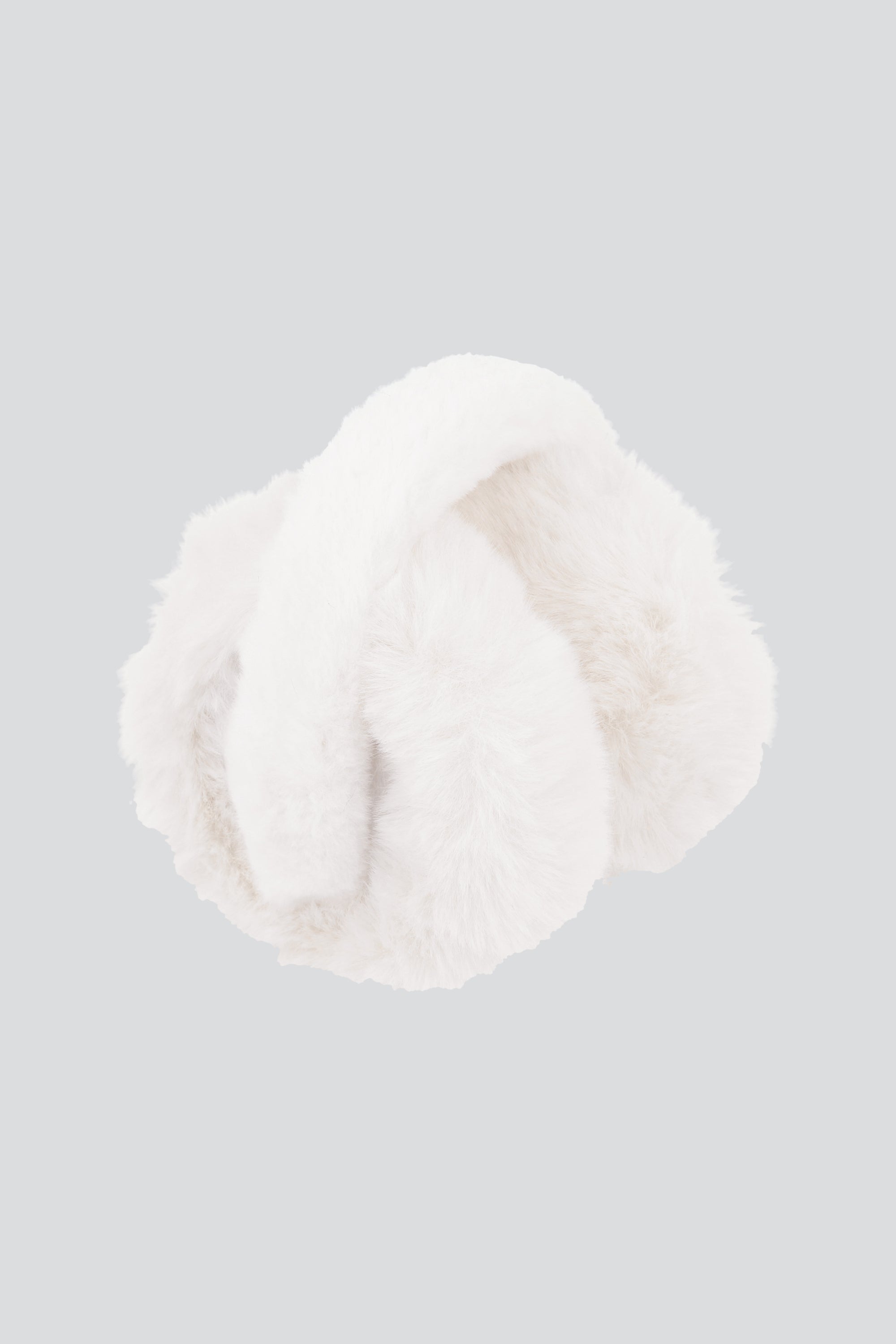 Orejeras fluffy BLANCO