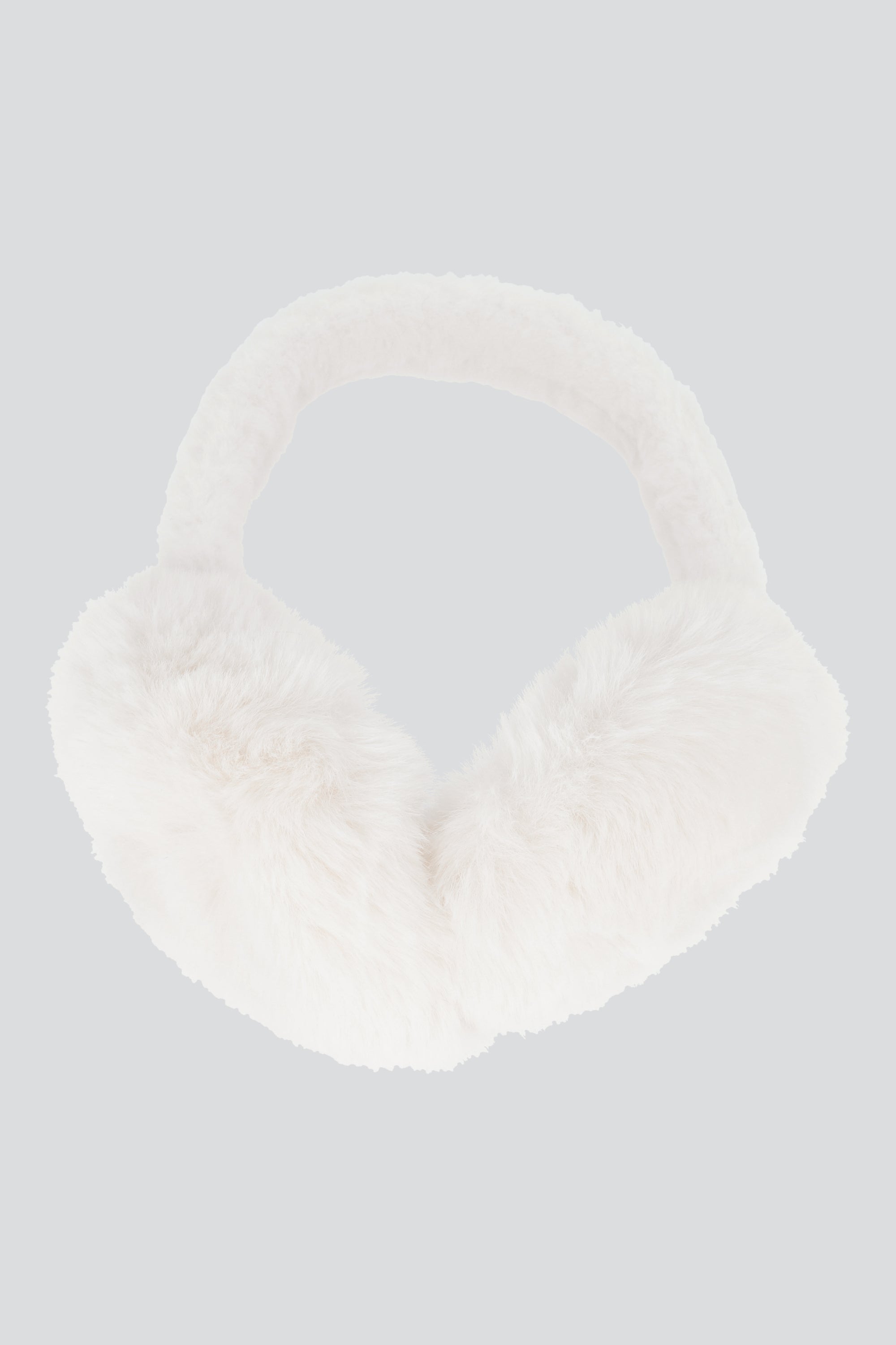 Orejeras fluffy BLANCO