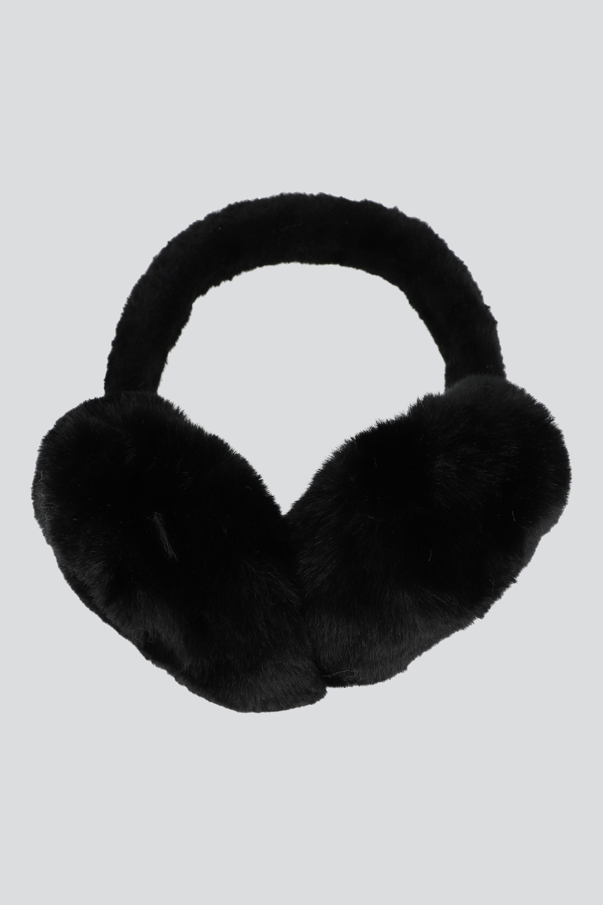 Orejeras fluffy NEGRO