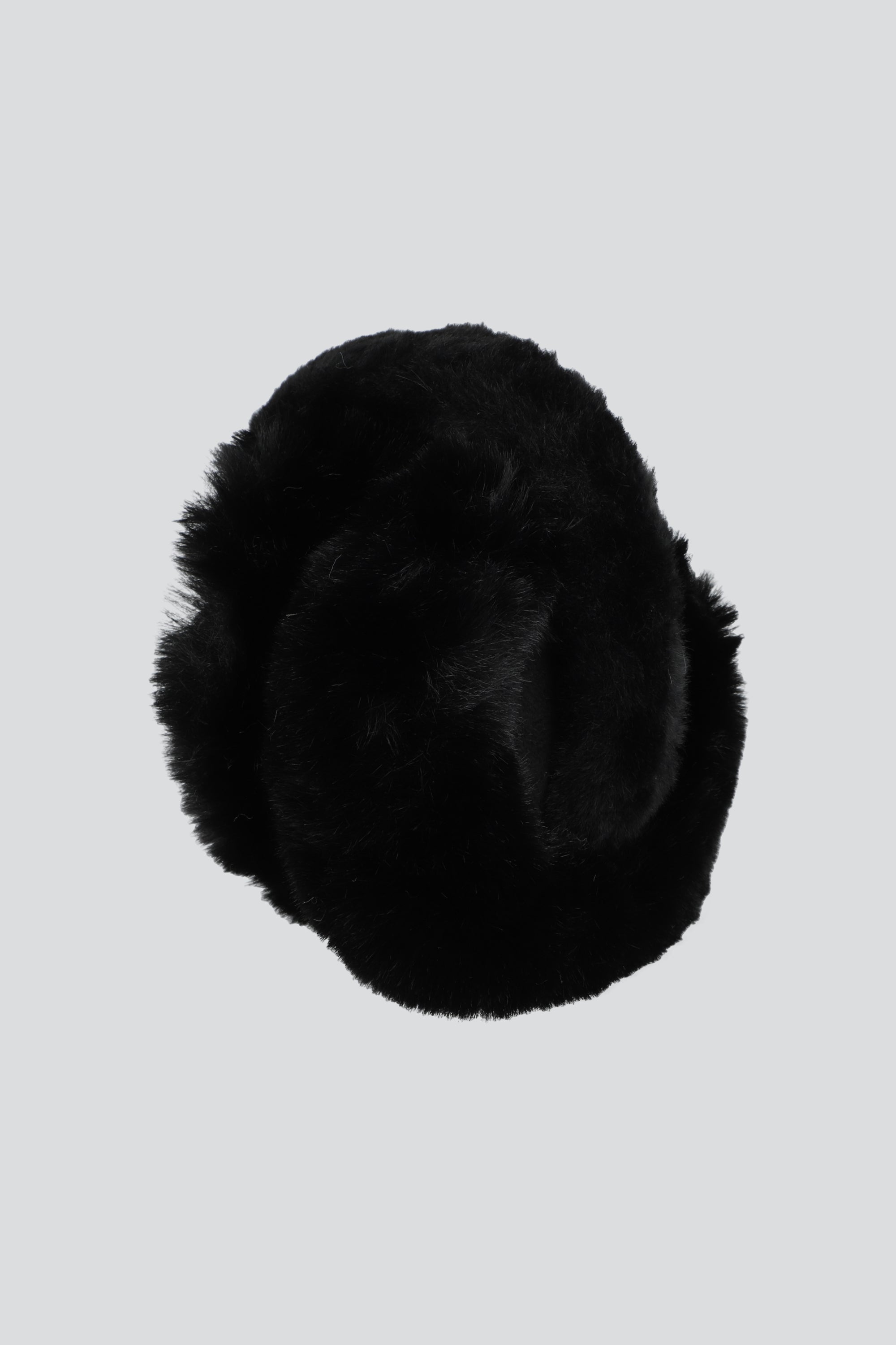 Orejeras fluffy NEGRO