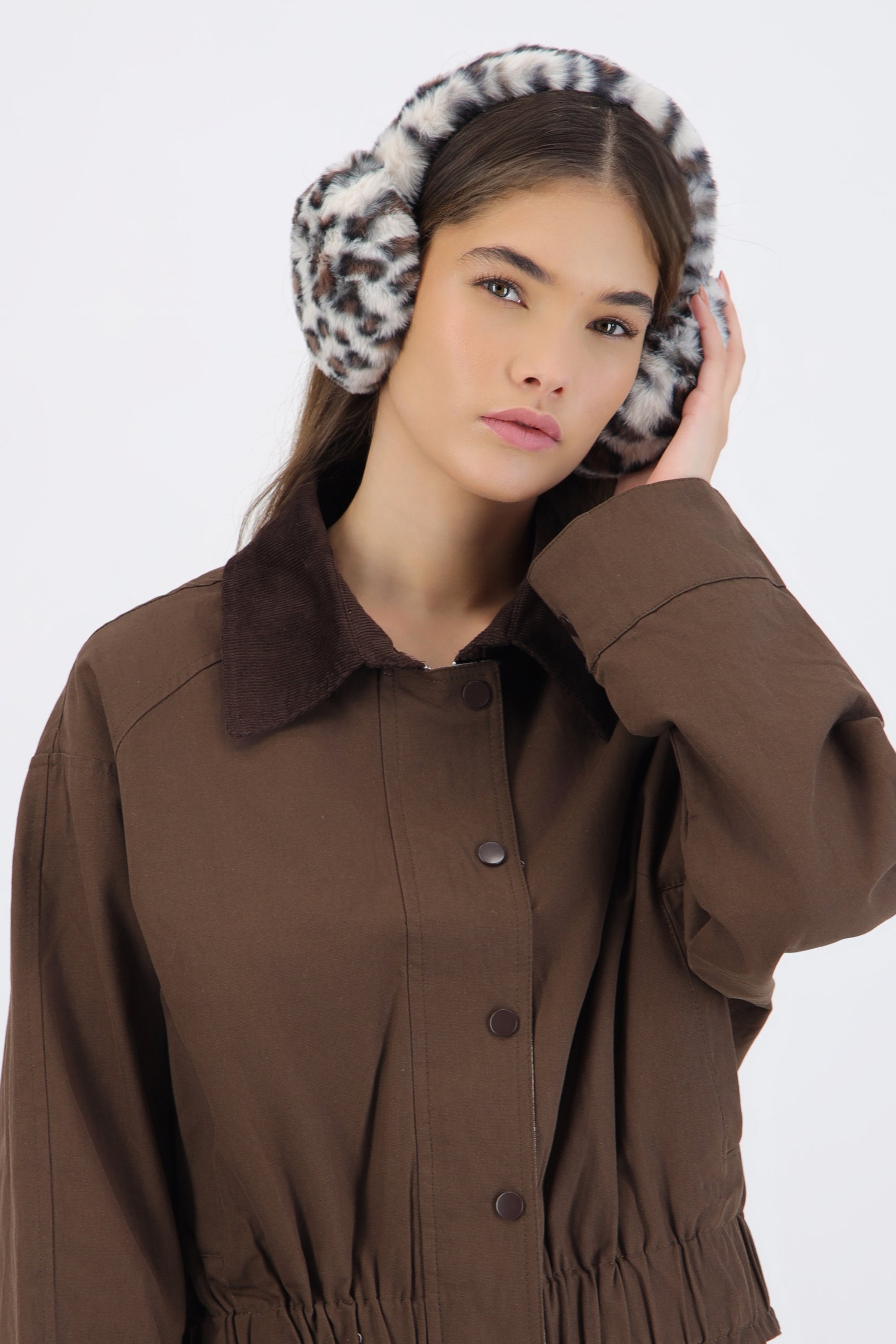 Orejeras animal print