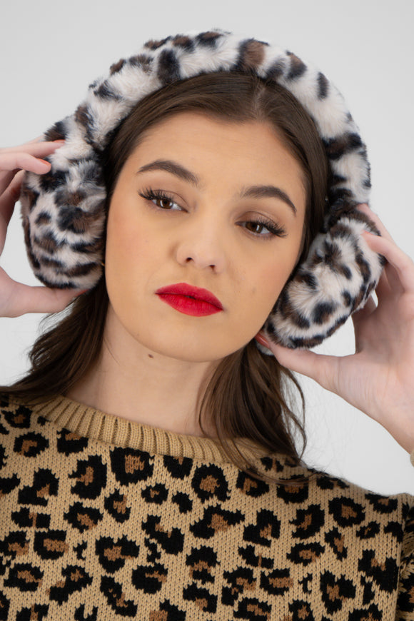 Orejeras animal print