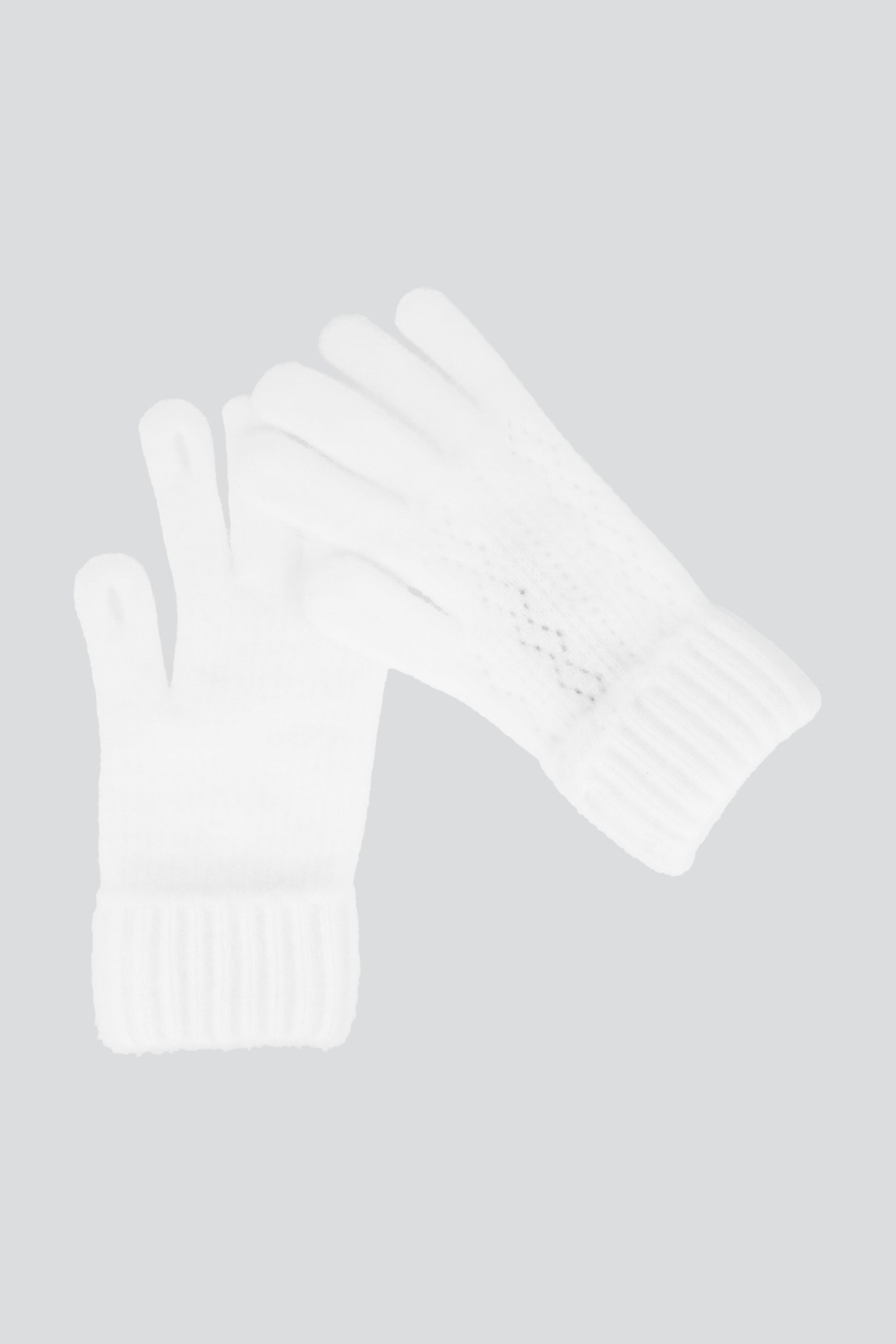 Guantes monocolor BLANCO