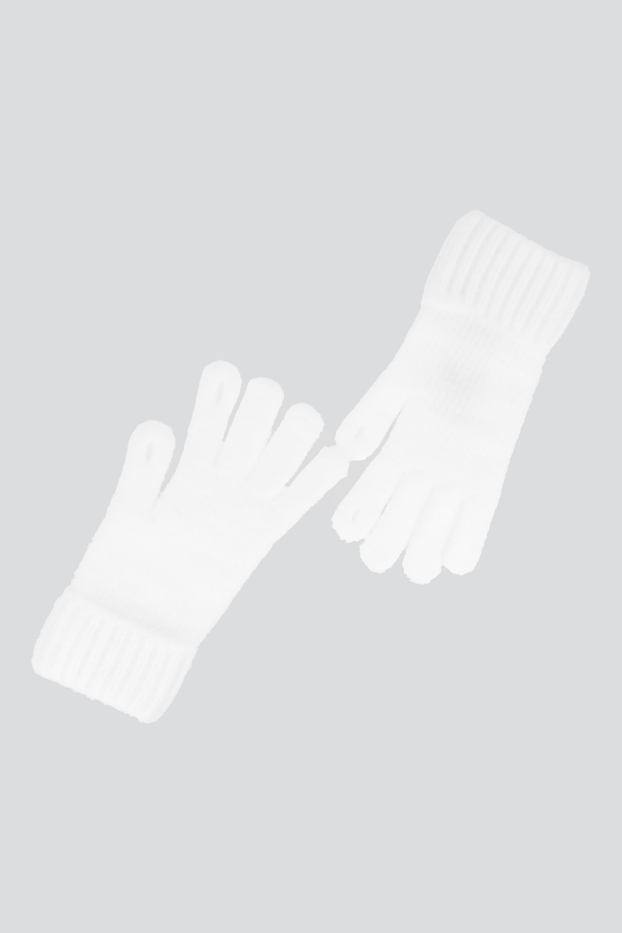 Guantes monocolor BLANCO