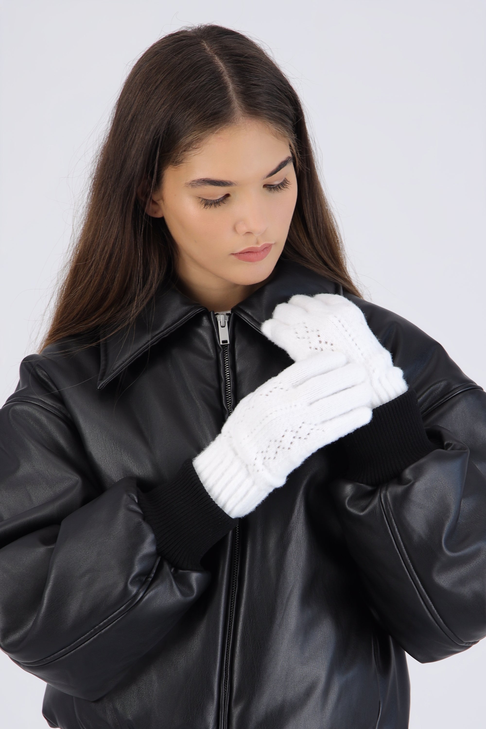 Guantes monocolor