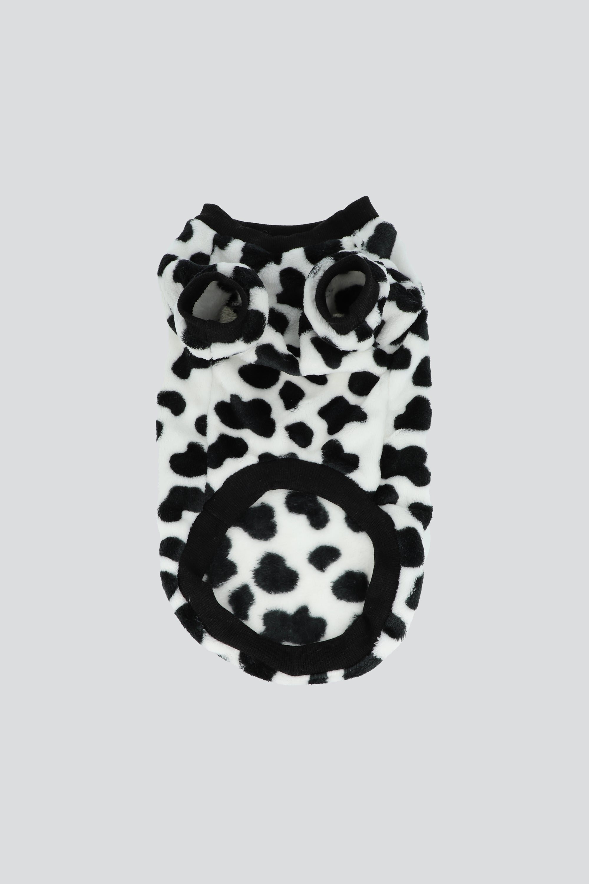 Sueter mascota vaca NEGRO BLANCO