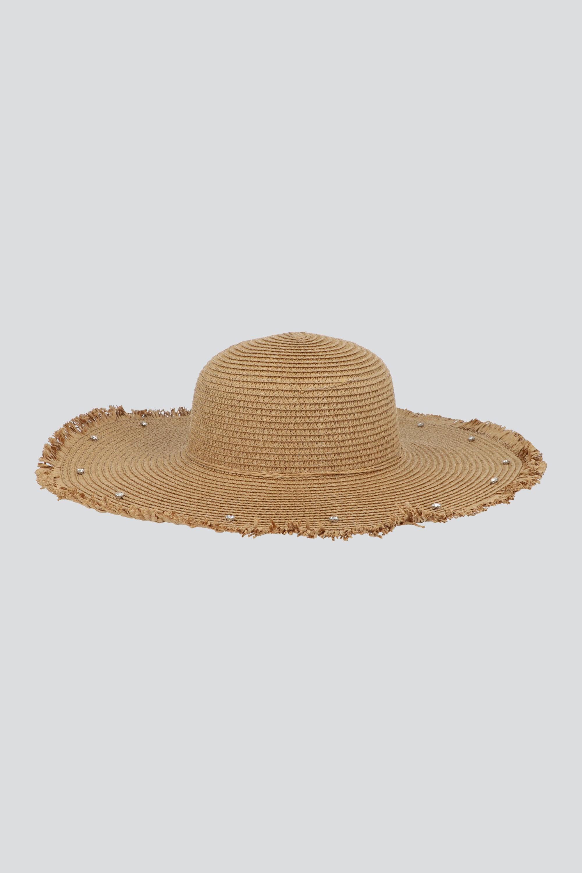 Sombrero floppy mini brillos CAFE