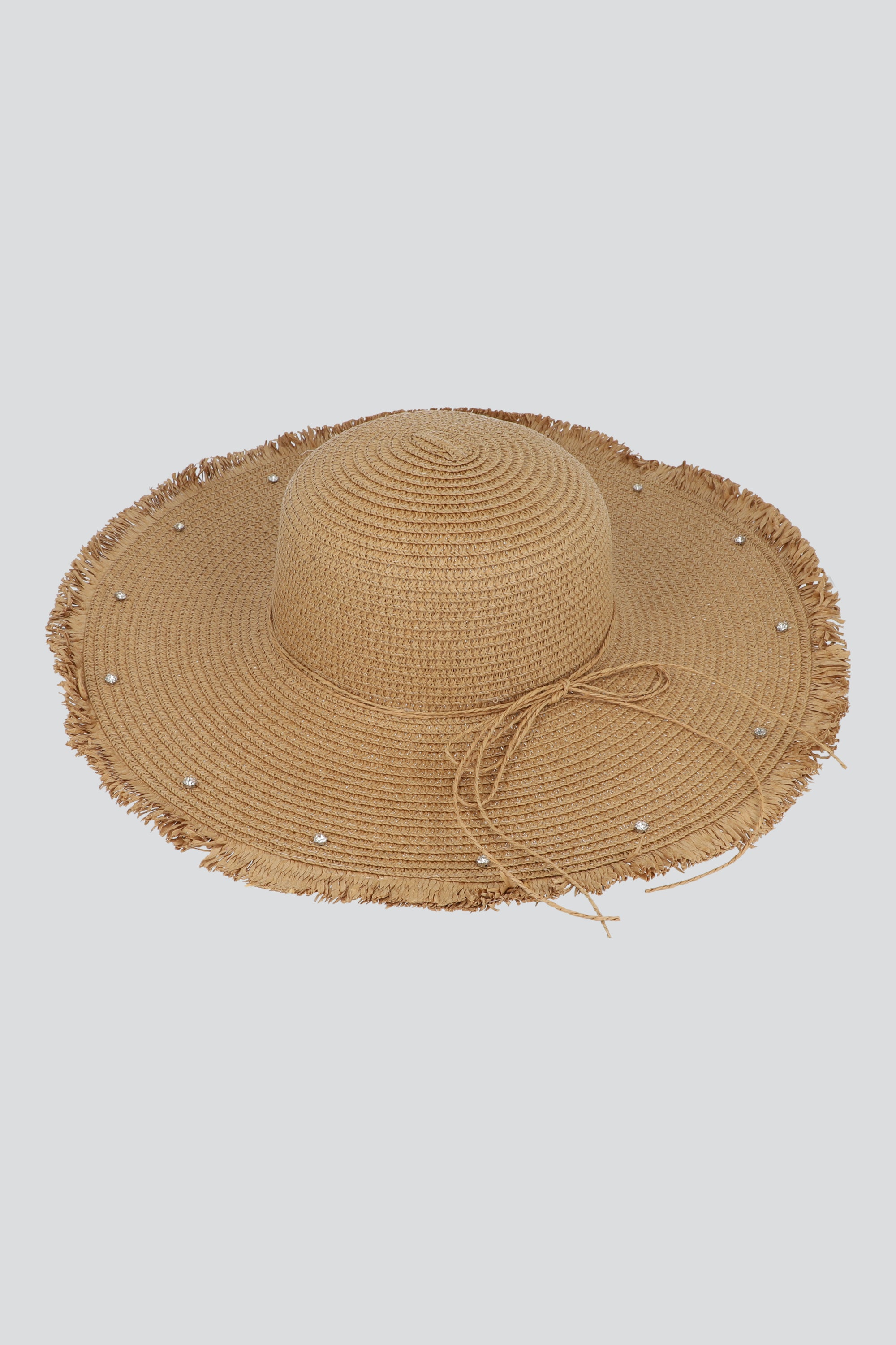 Sombrero floppy mini brillos CAFE