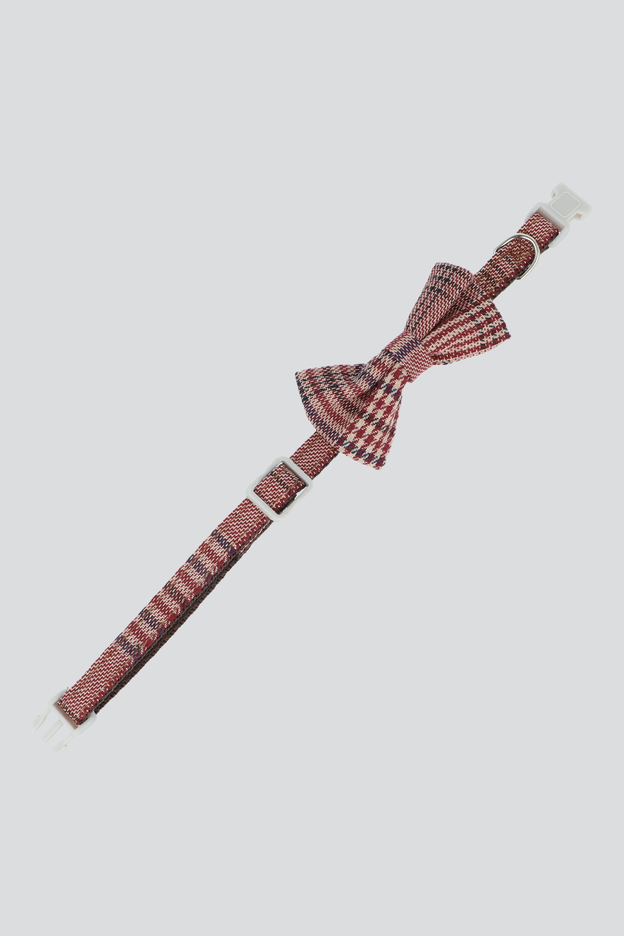 Collar mascota cuadros CAFE