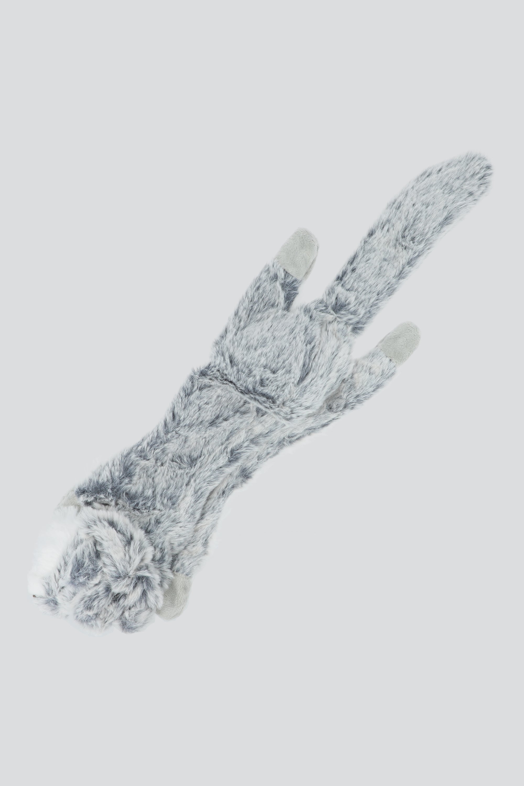 Juguete mascota animal atropellado GRIS