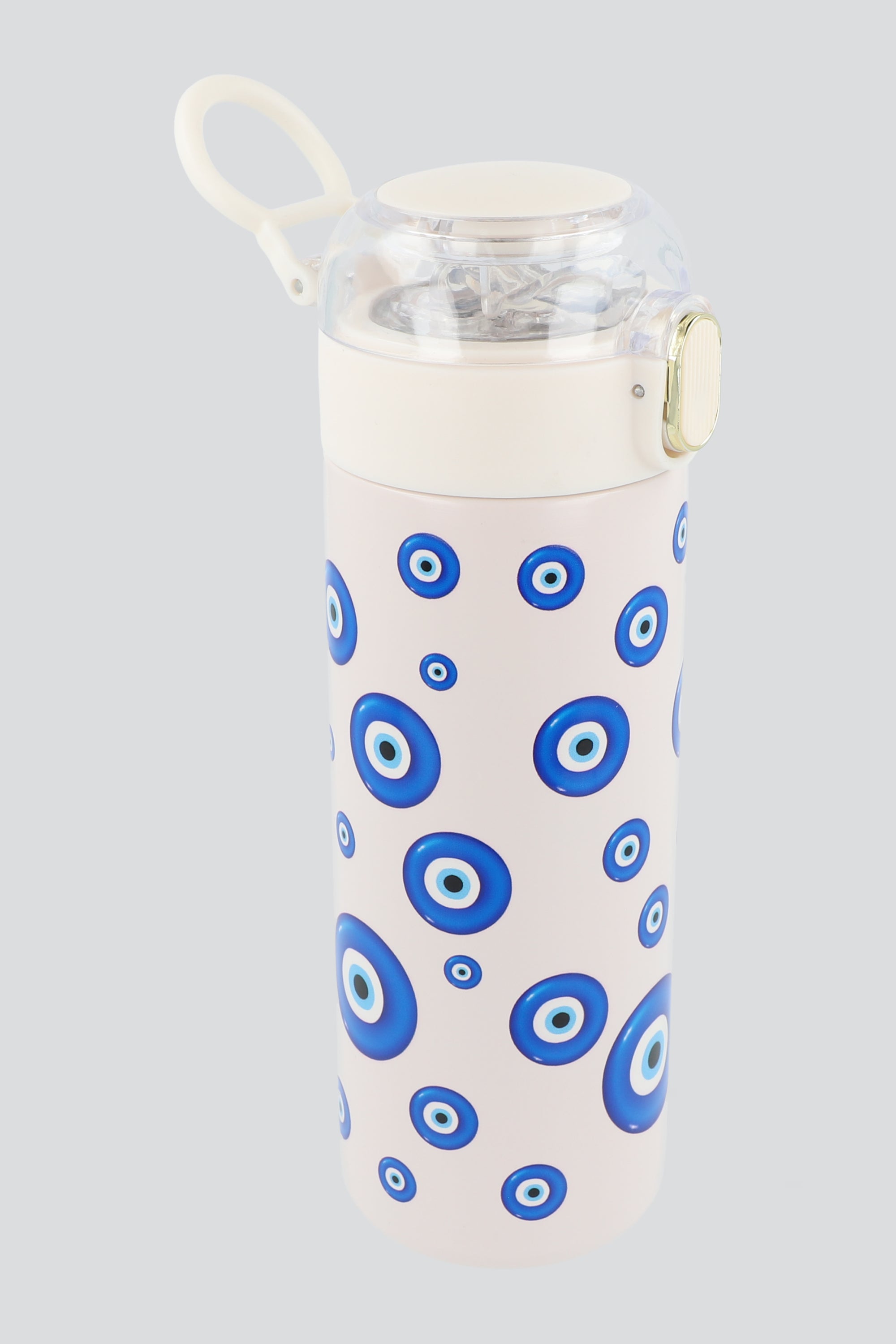 Termo ojitos 420ml AZUL