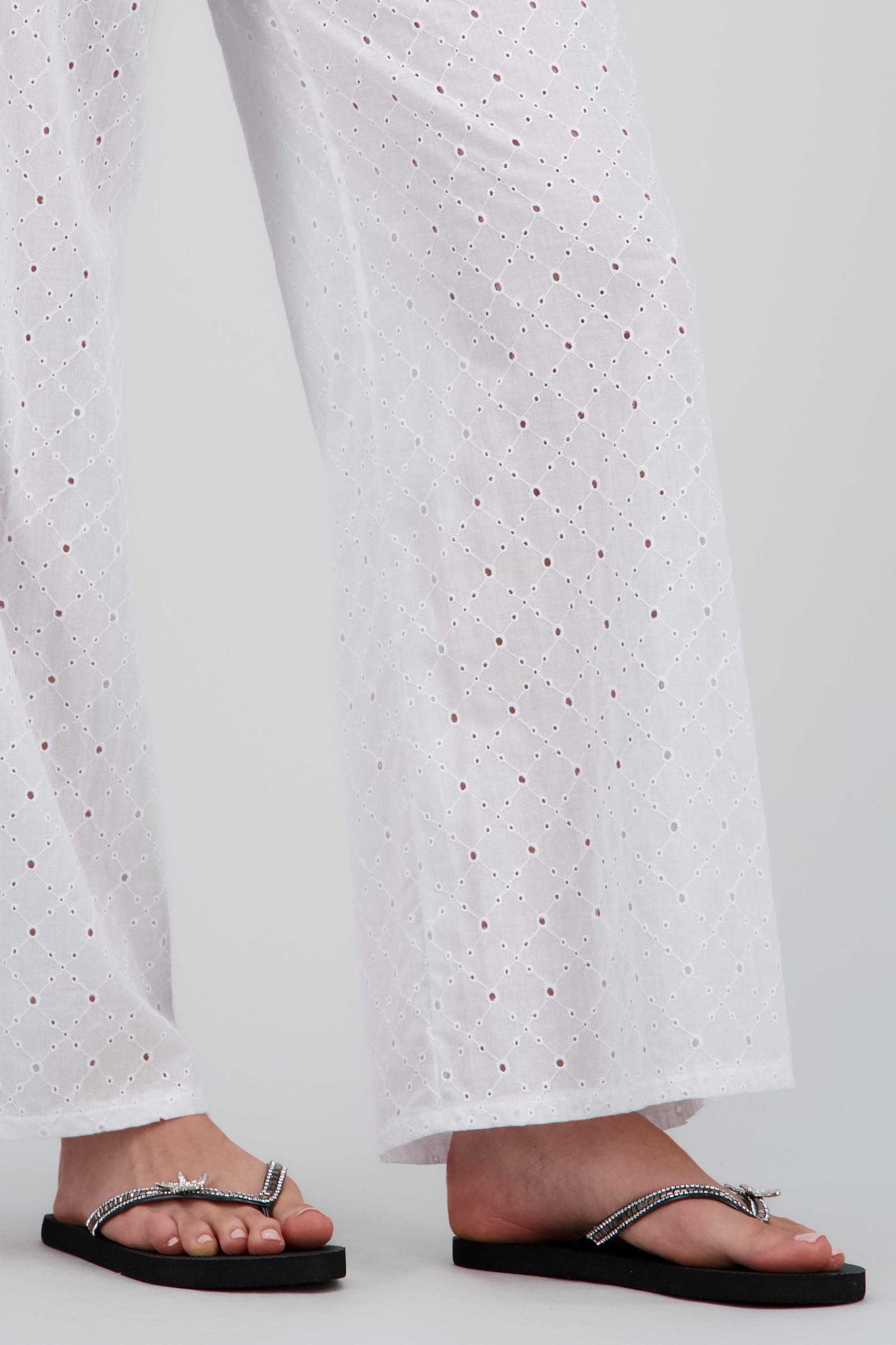 Flip flop brillos estrella NEGRO