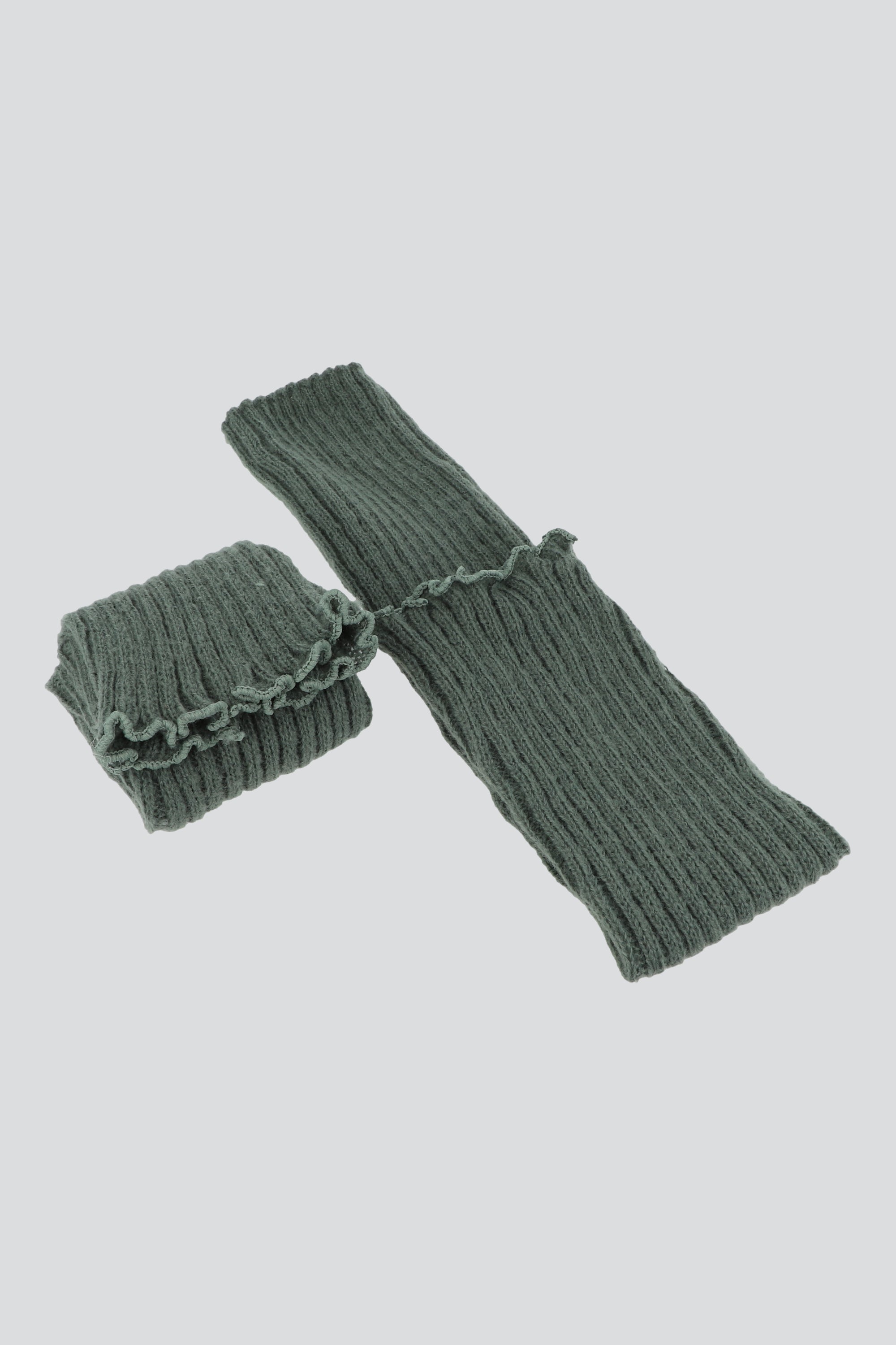 Calentador lineas tejido VERDE