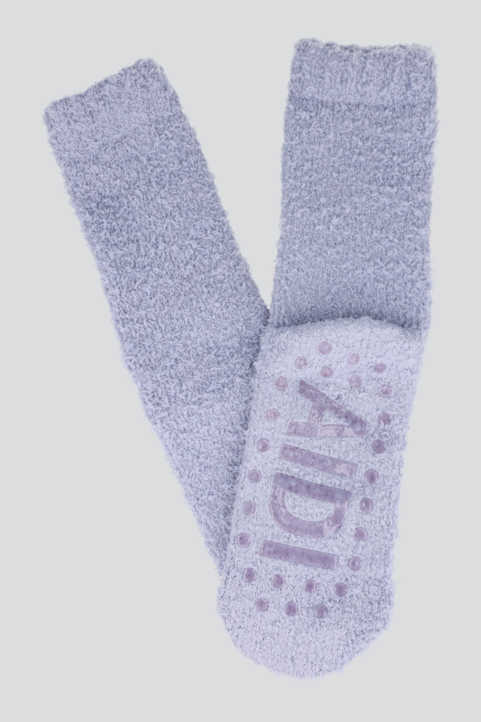 Calcetin peluche antiderrapante AZUL