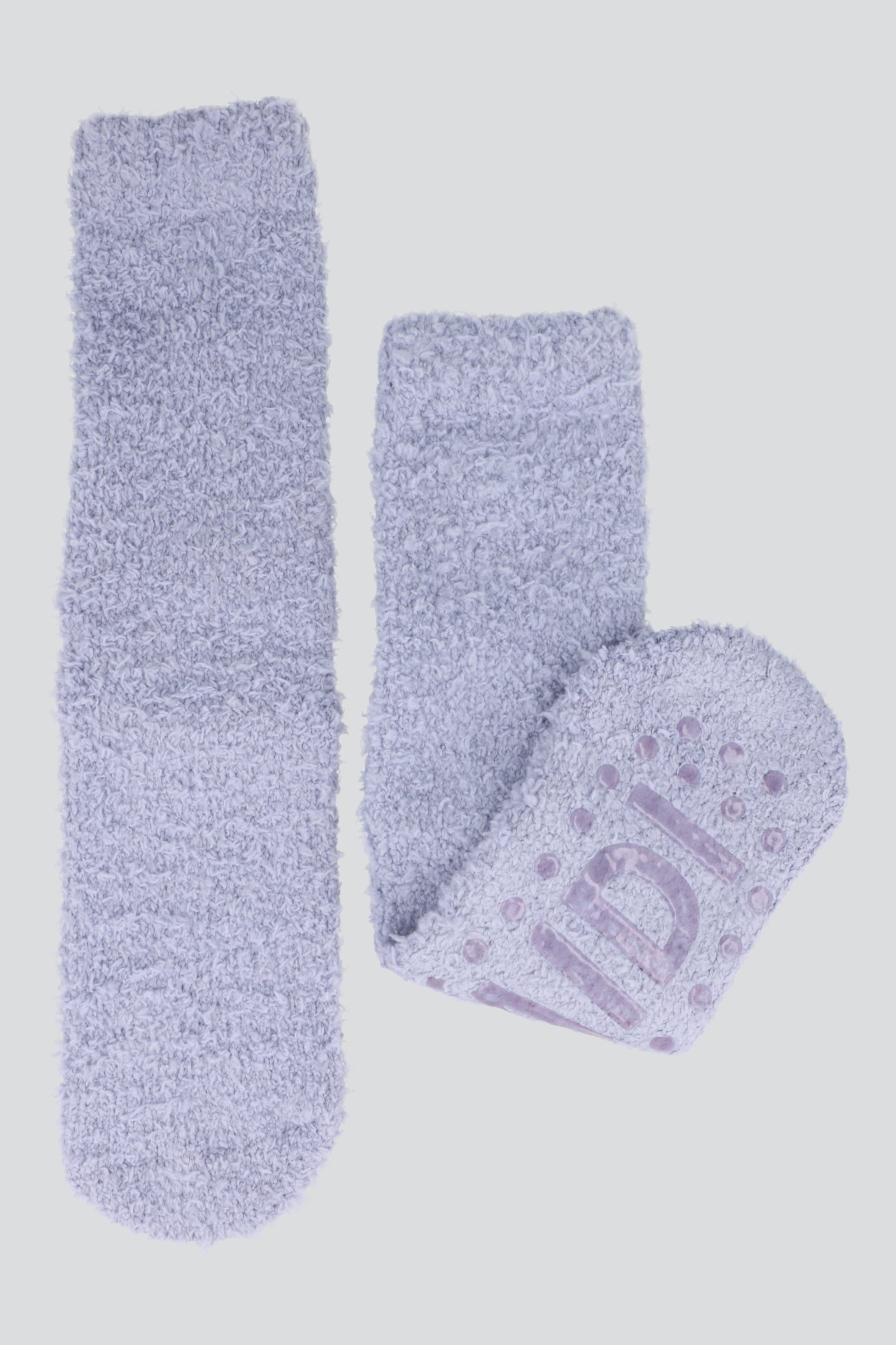 Calcetin peluche antiderrapante AZUL