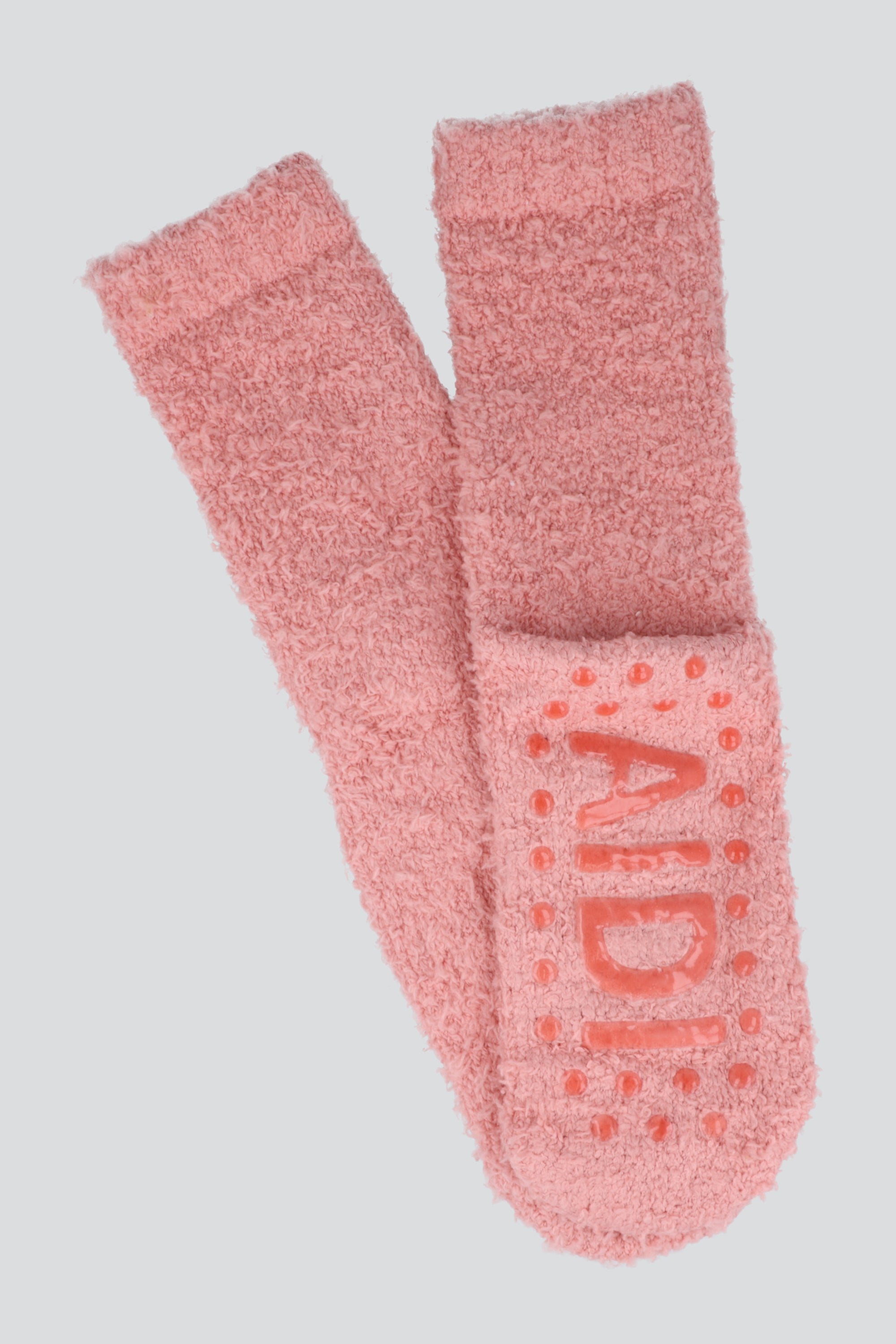 Calcetin peluche antiderrapante ROSA