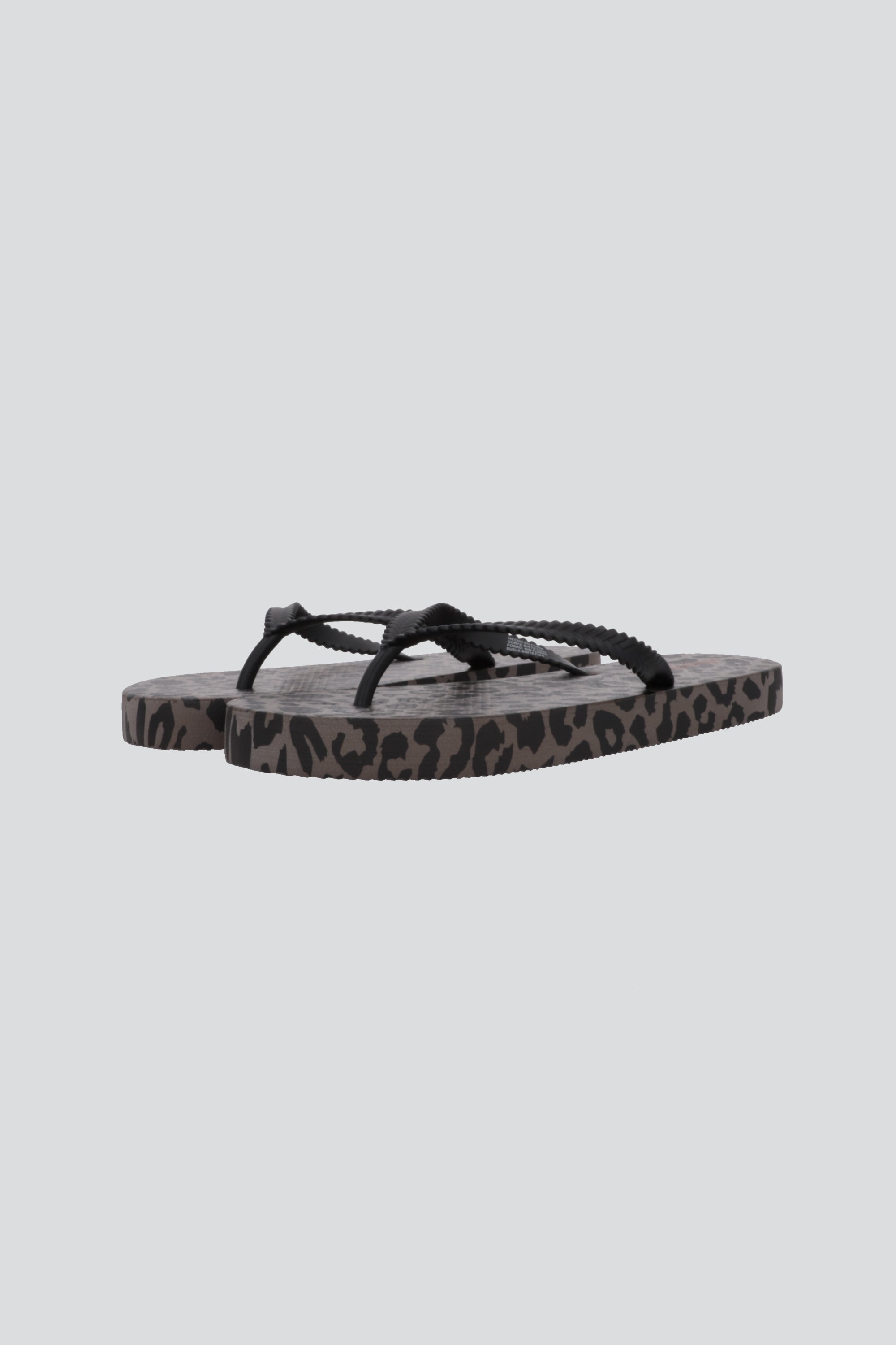 Flip flop leopardo plataforma CAFE