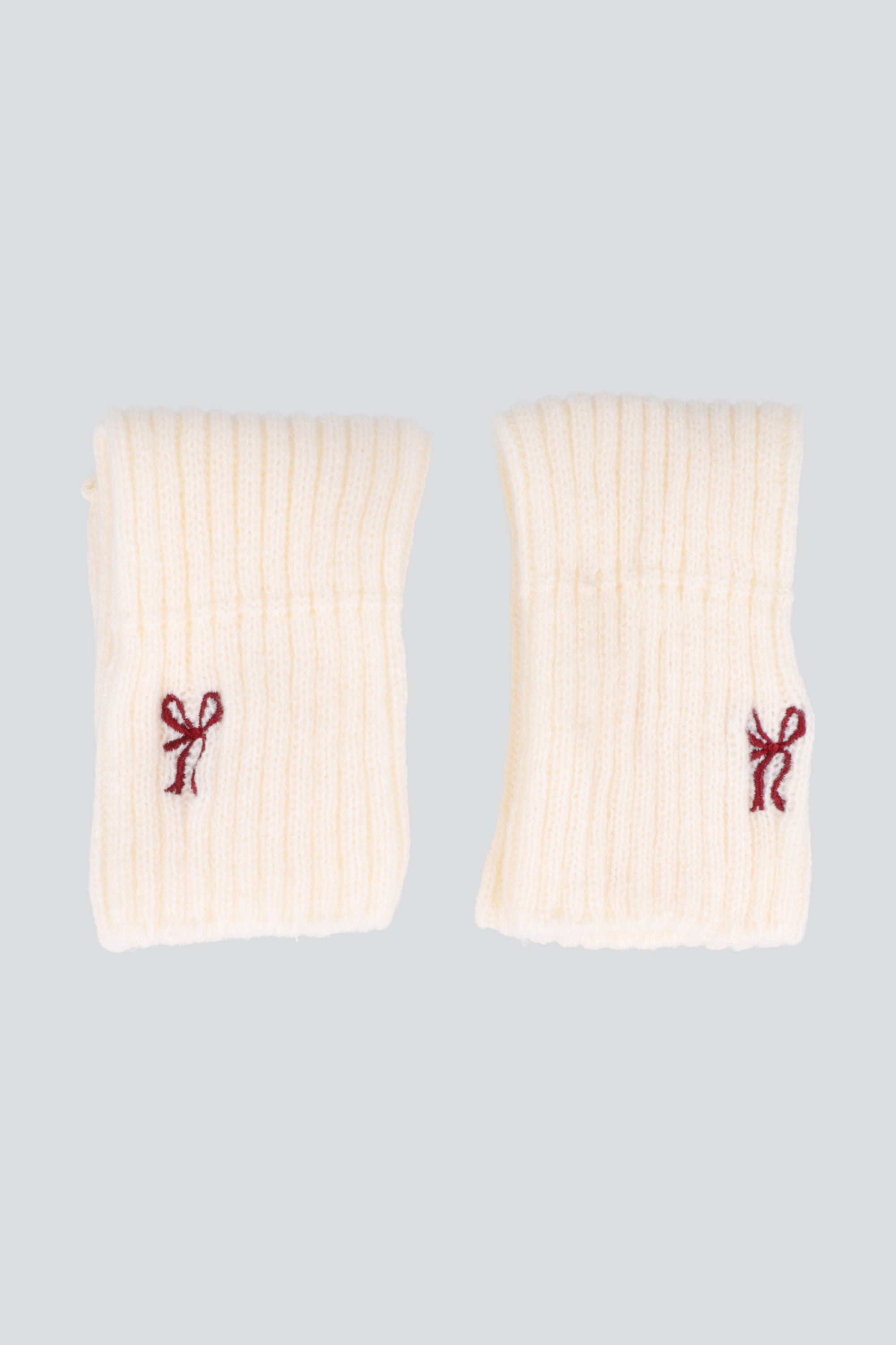 Calentador moño acanalado CREMA