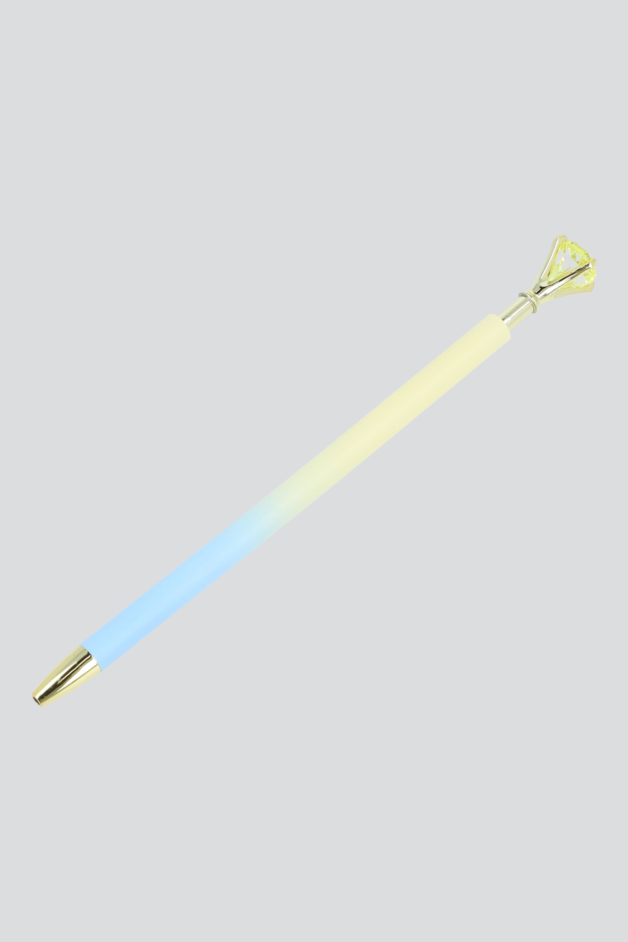 Pluma mini diamante AMARILLO