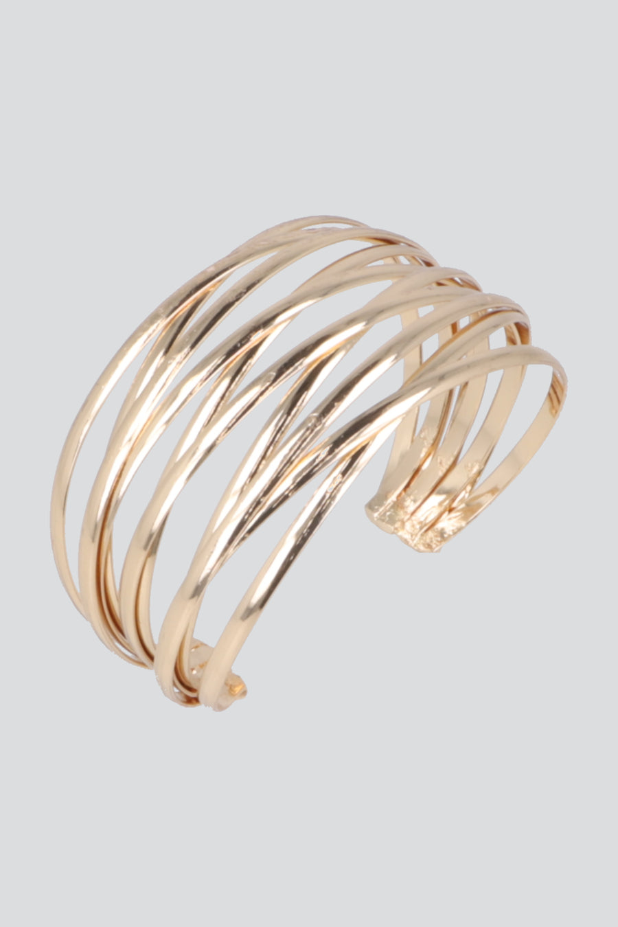 Cuff multilineas metal