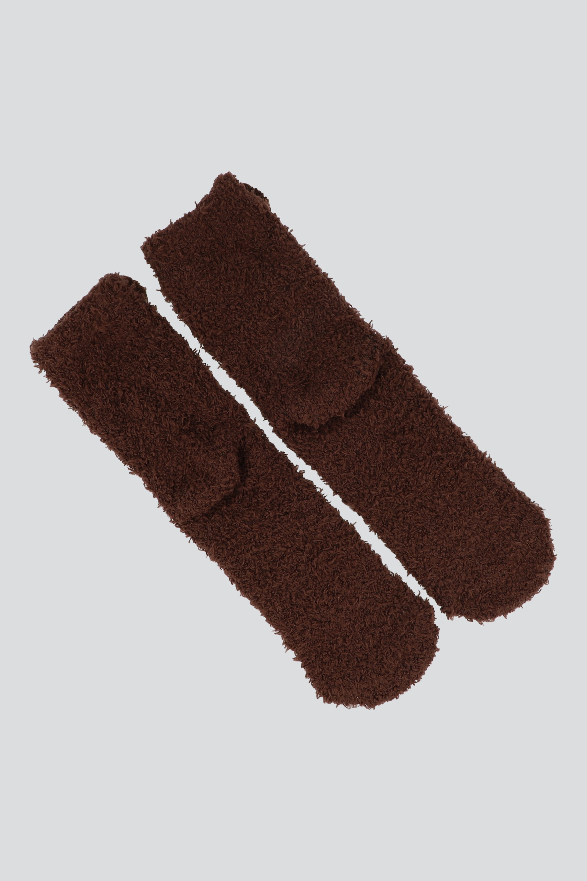 Calcetin peluche animalito orejitas CAFE