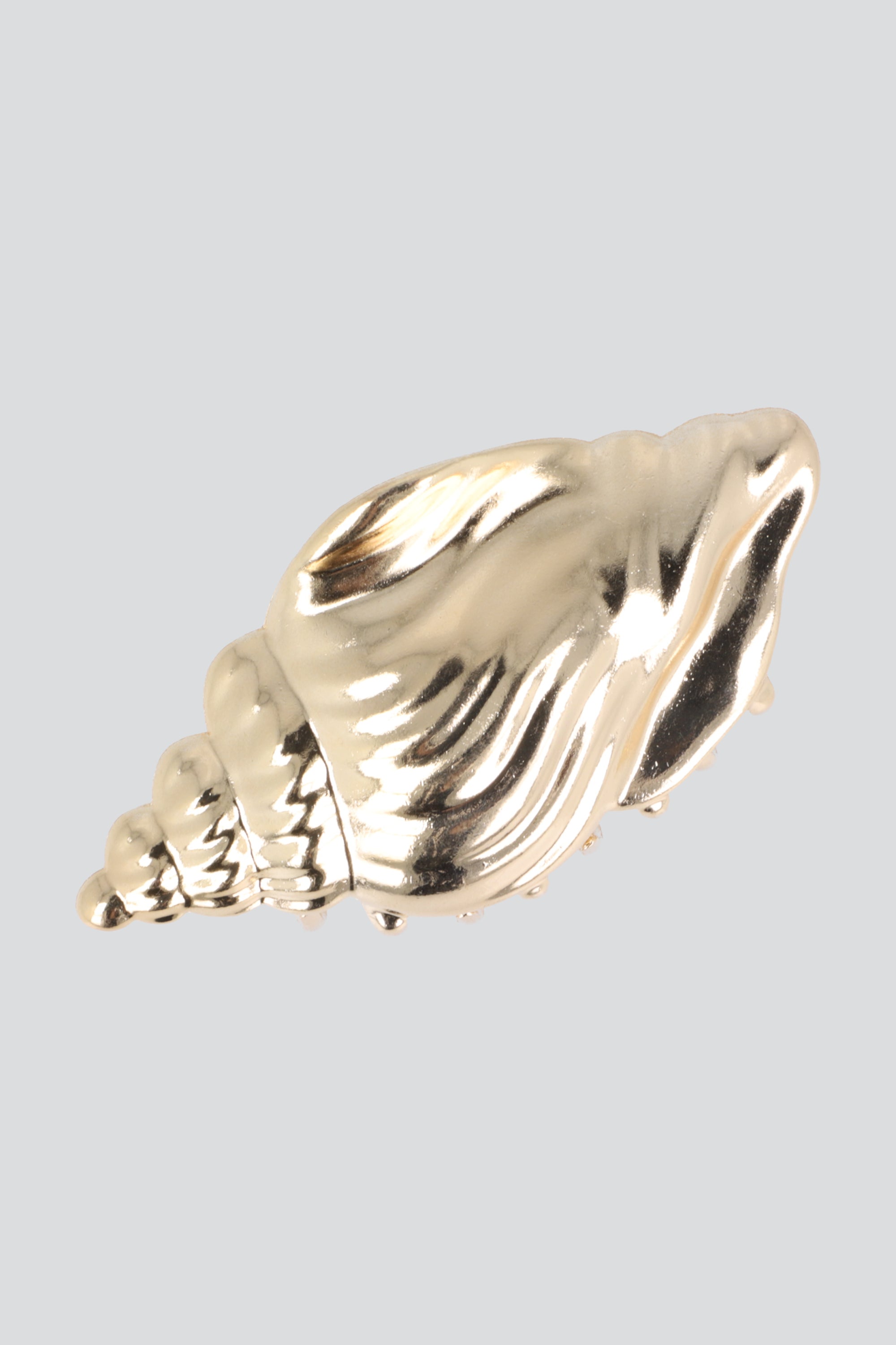Pinza caracola metal ORO