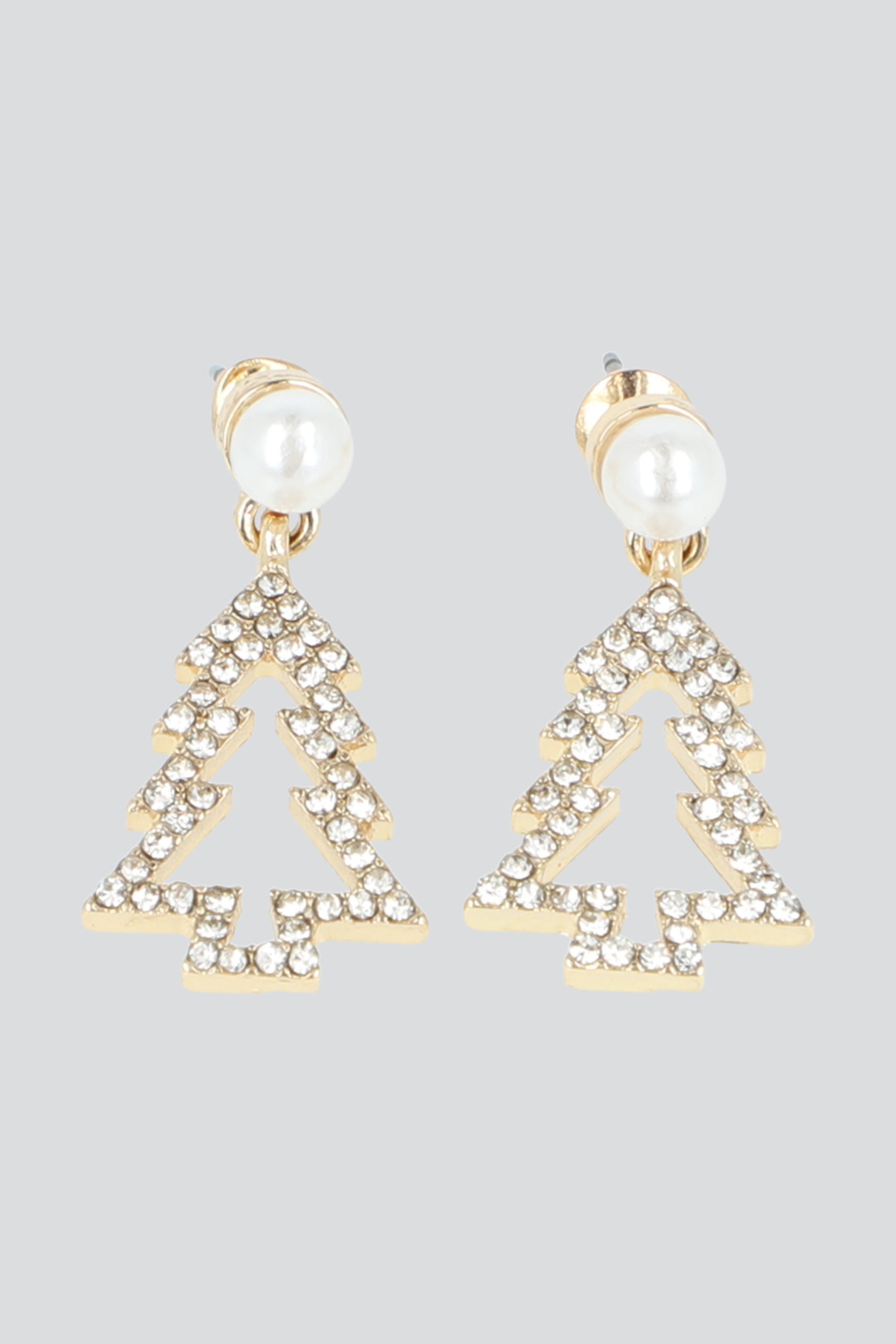 Aretes Arbolito Navidad Perla