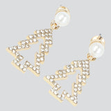Aretes Arbolito Navidad Perla