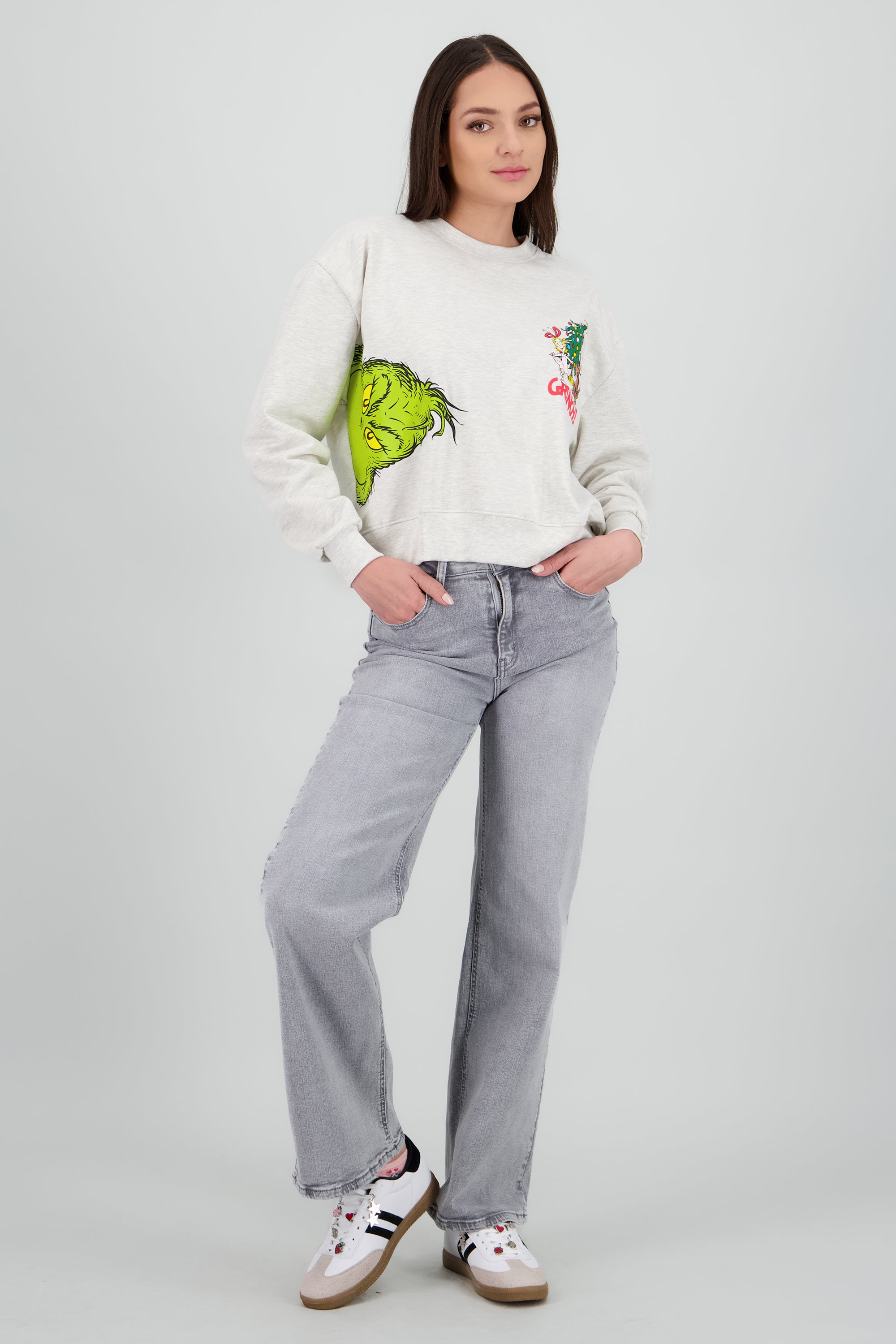 Sudadera grinch frente espalda ARENA