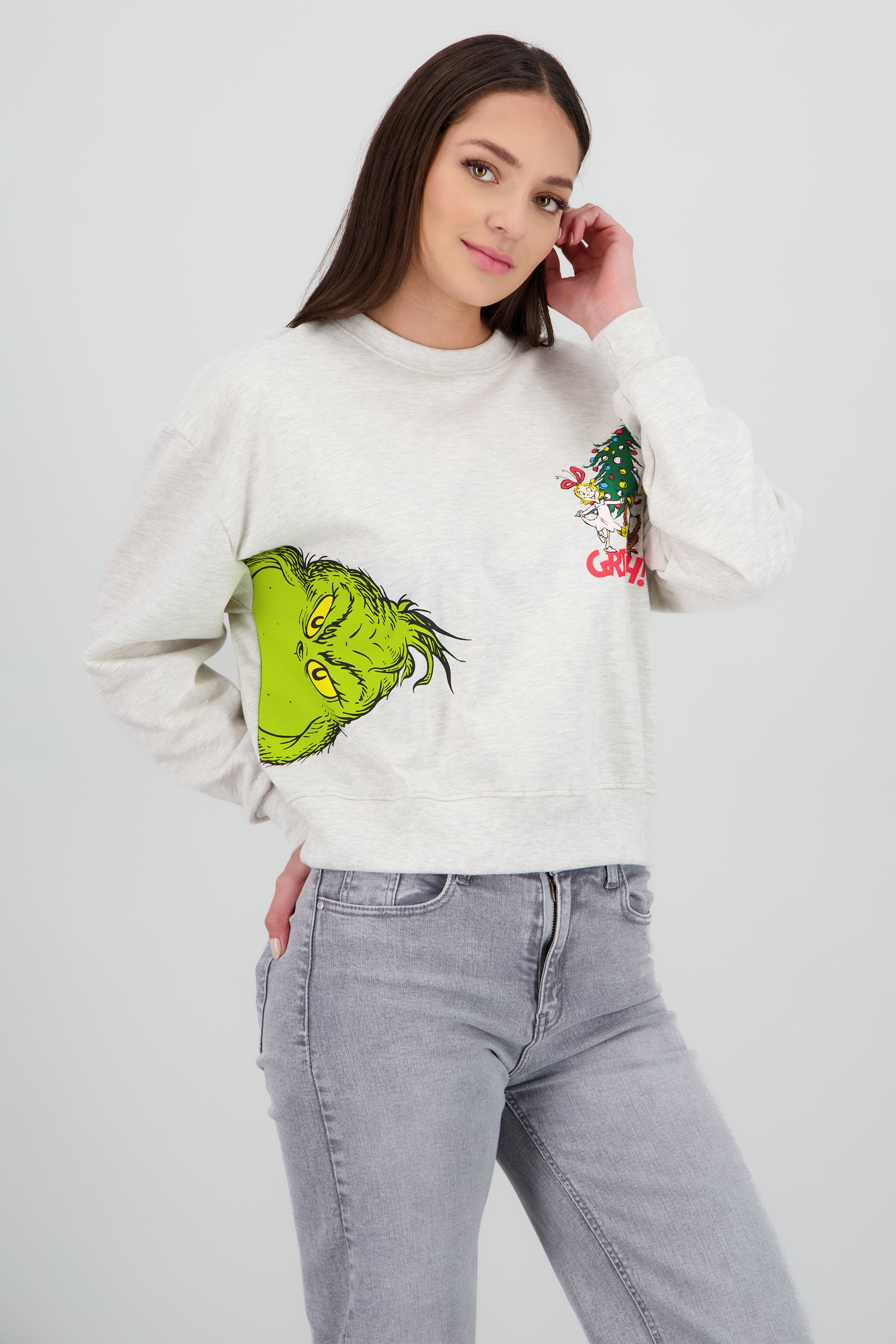 Sudadera grinch frente espalda ARENA