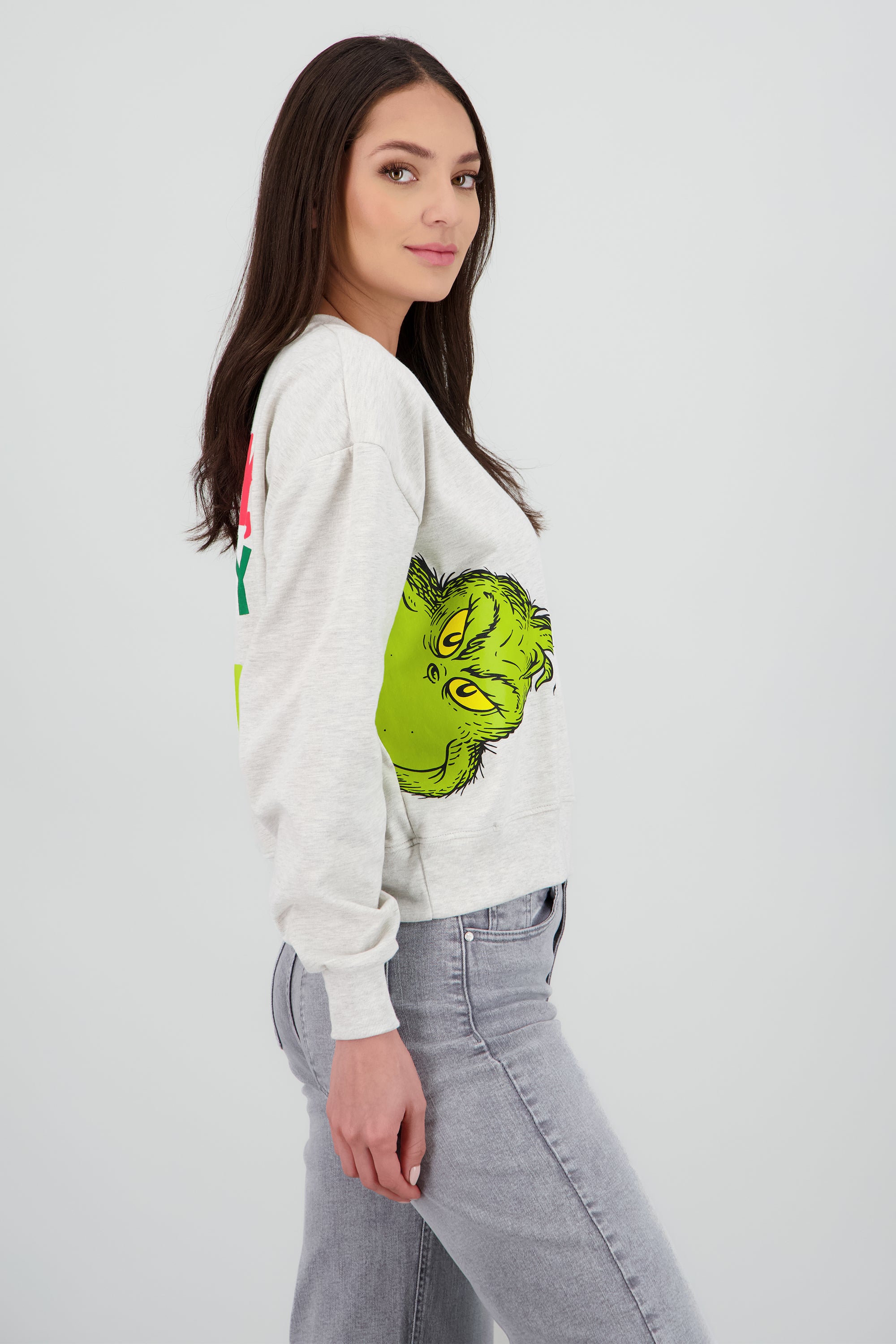 Sudadera grinch frente espalda ARENA