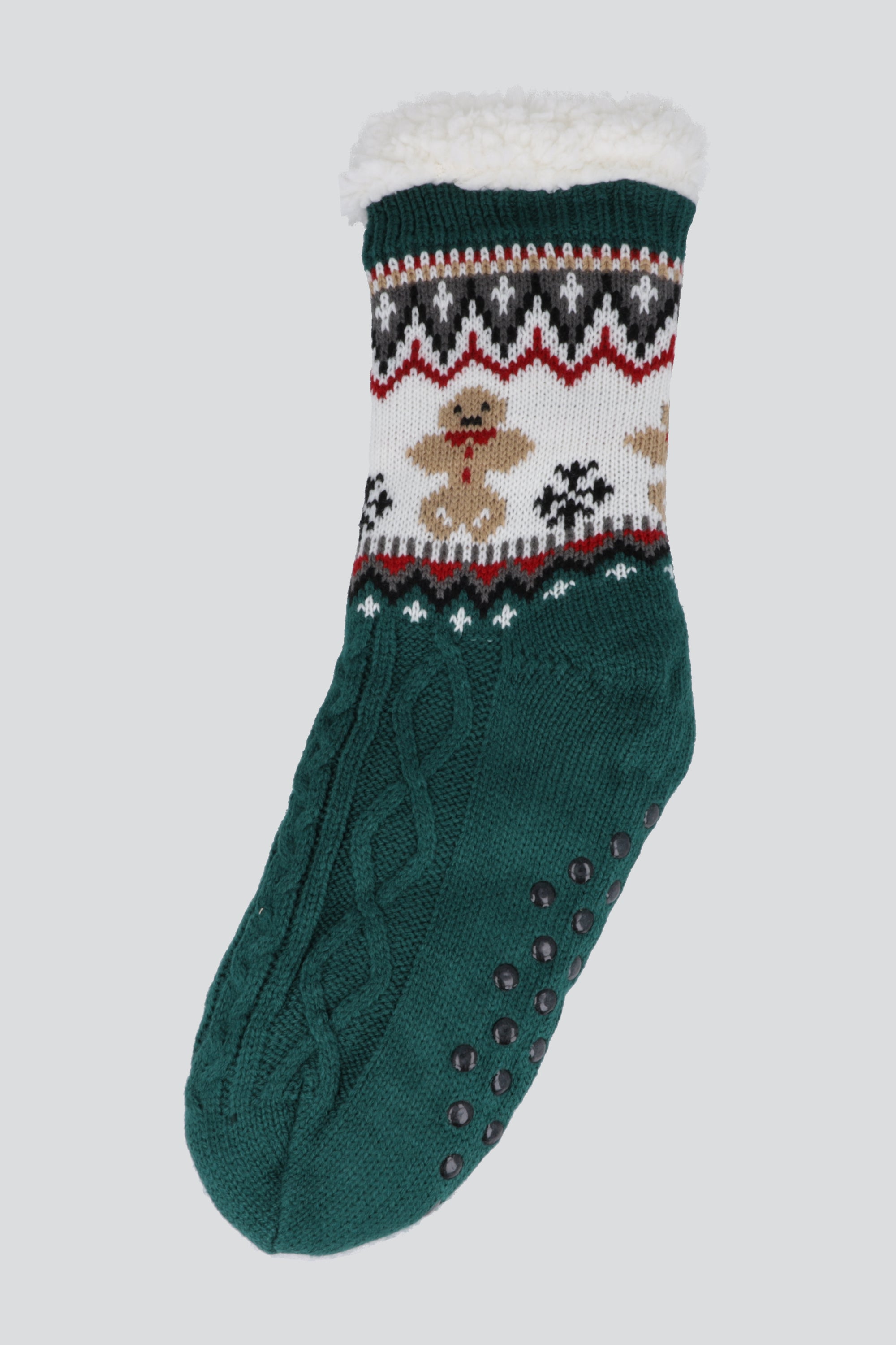 Calcetines de invierno  linea figurita VERDE