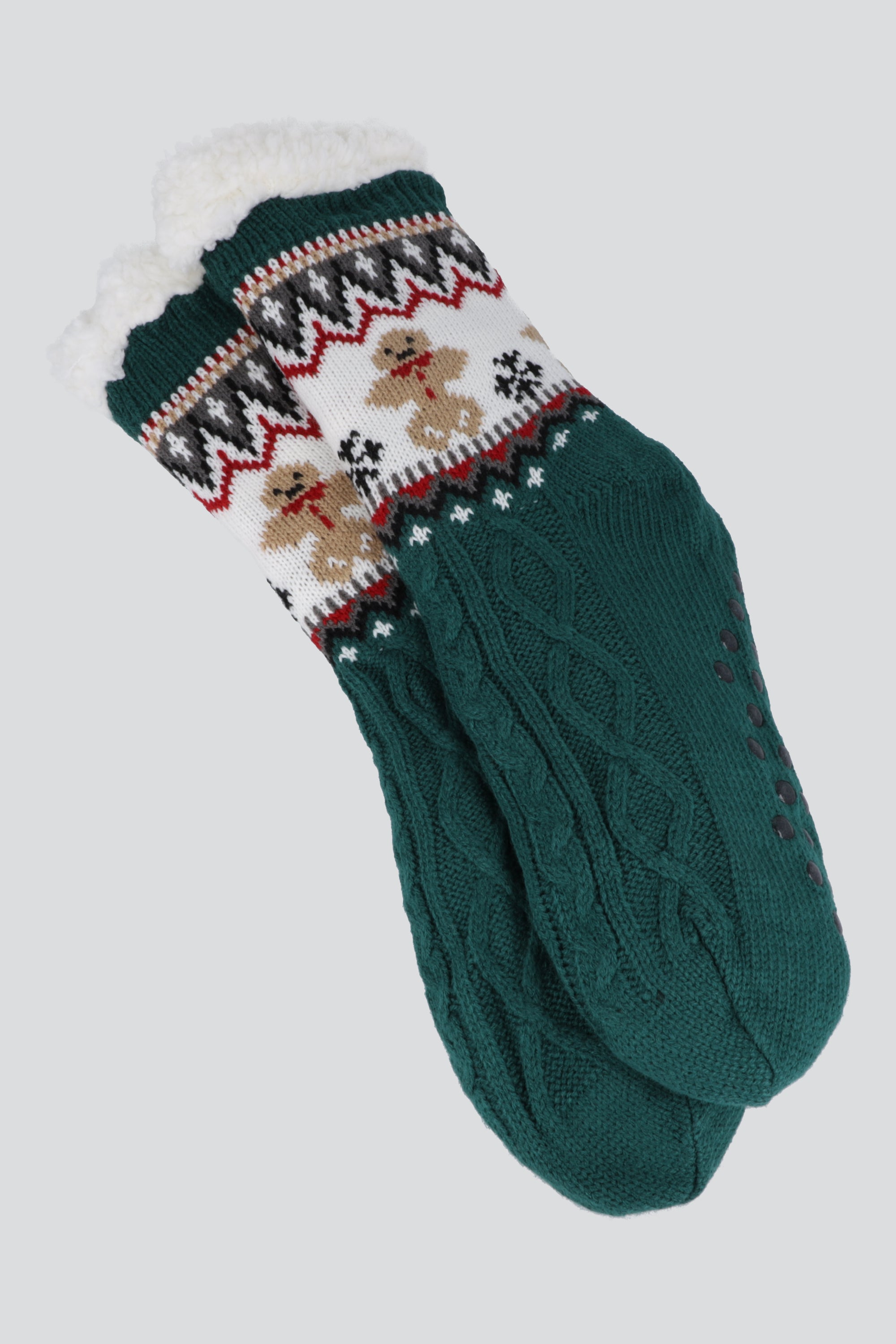 Calcetines de invierno  linea figurita VERDE