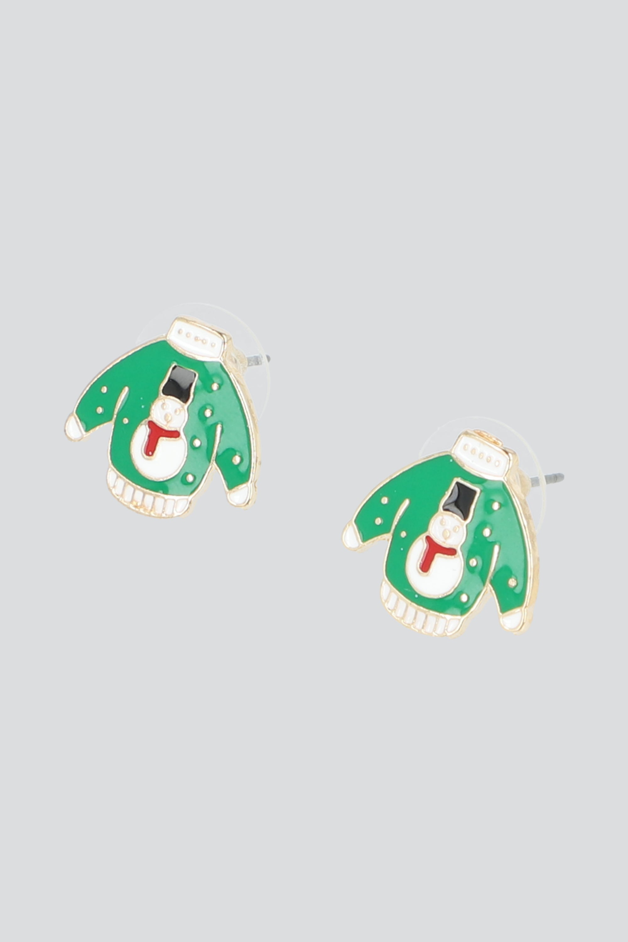 ARETES SUETER NAVIDEÑO VERDE