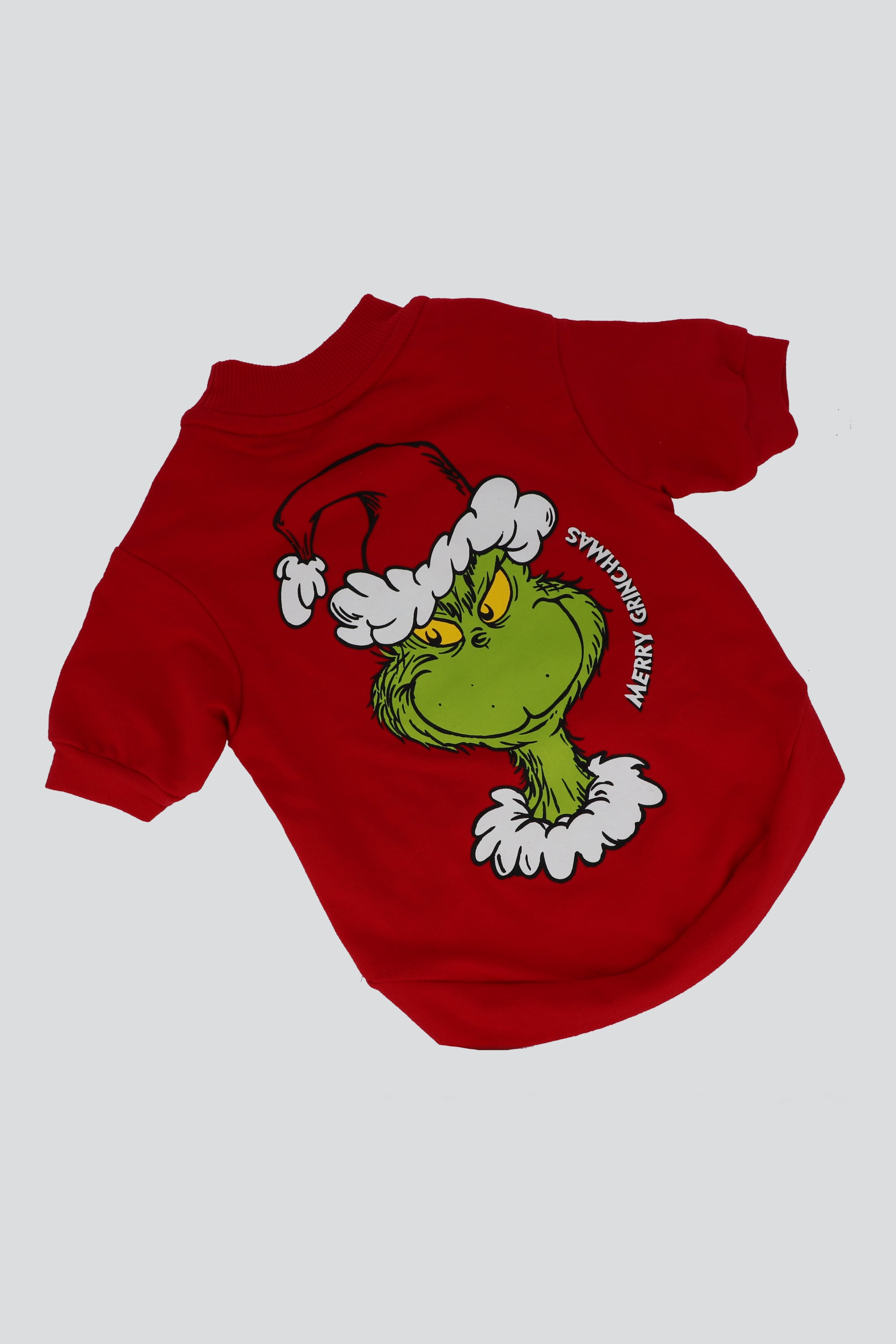 Sudadera pet grinch ROJO